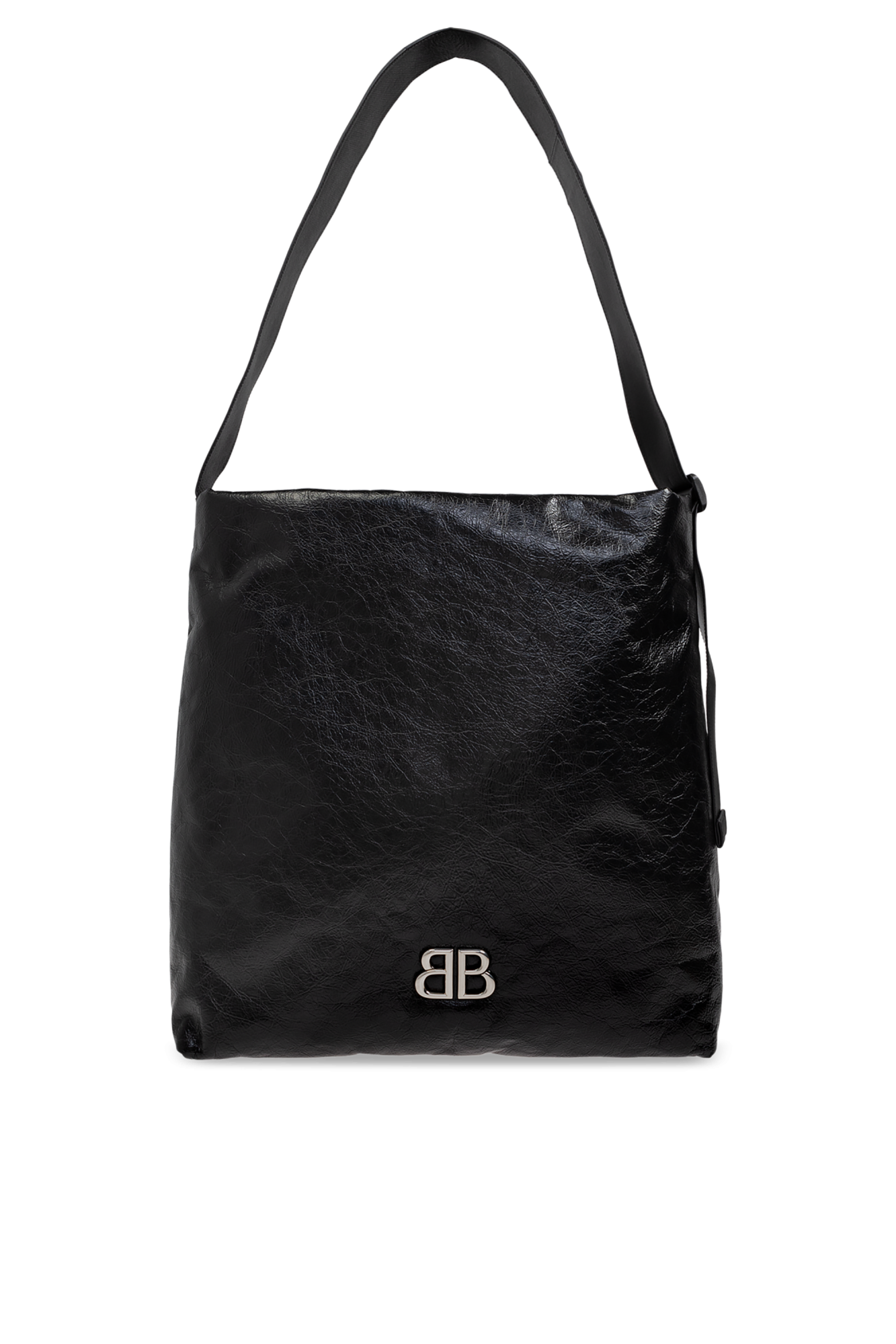 Balenciaga Torba Na Ramię `Monaco Large`, Mężczyźni, Czarny