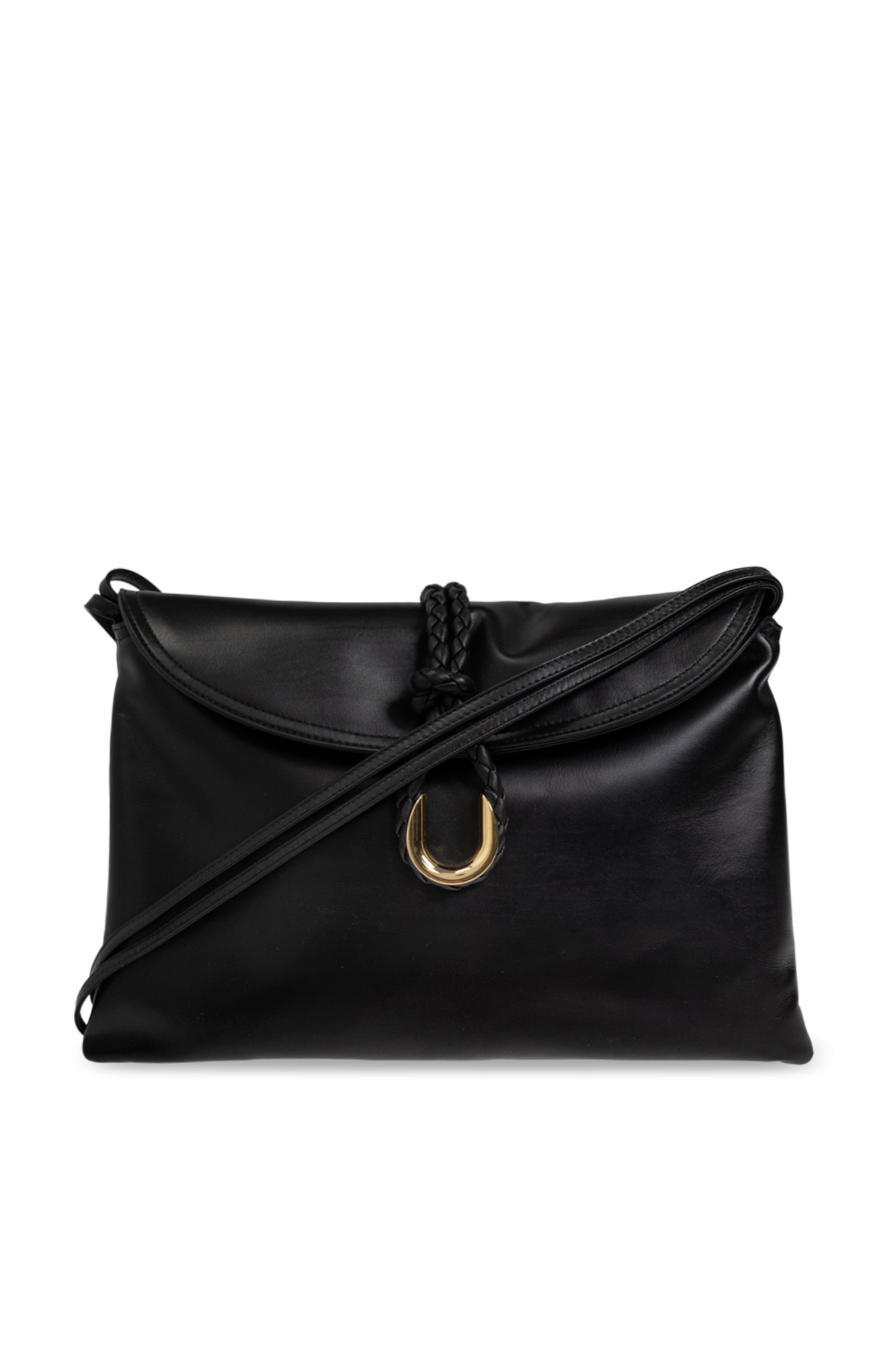 Bottega Veneta Torba Na Ramię `Liberta Medium`, Kobiety, Czarny
