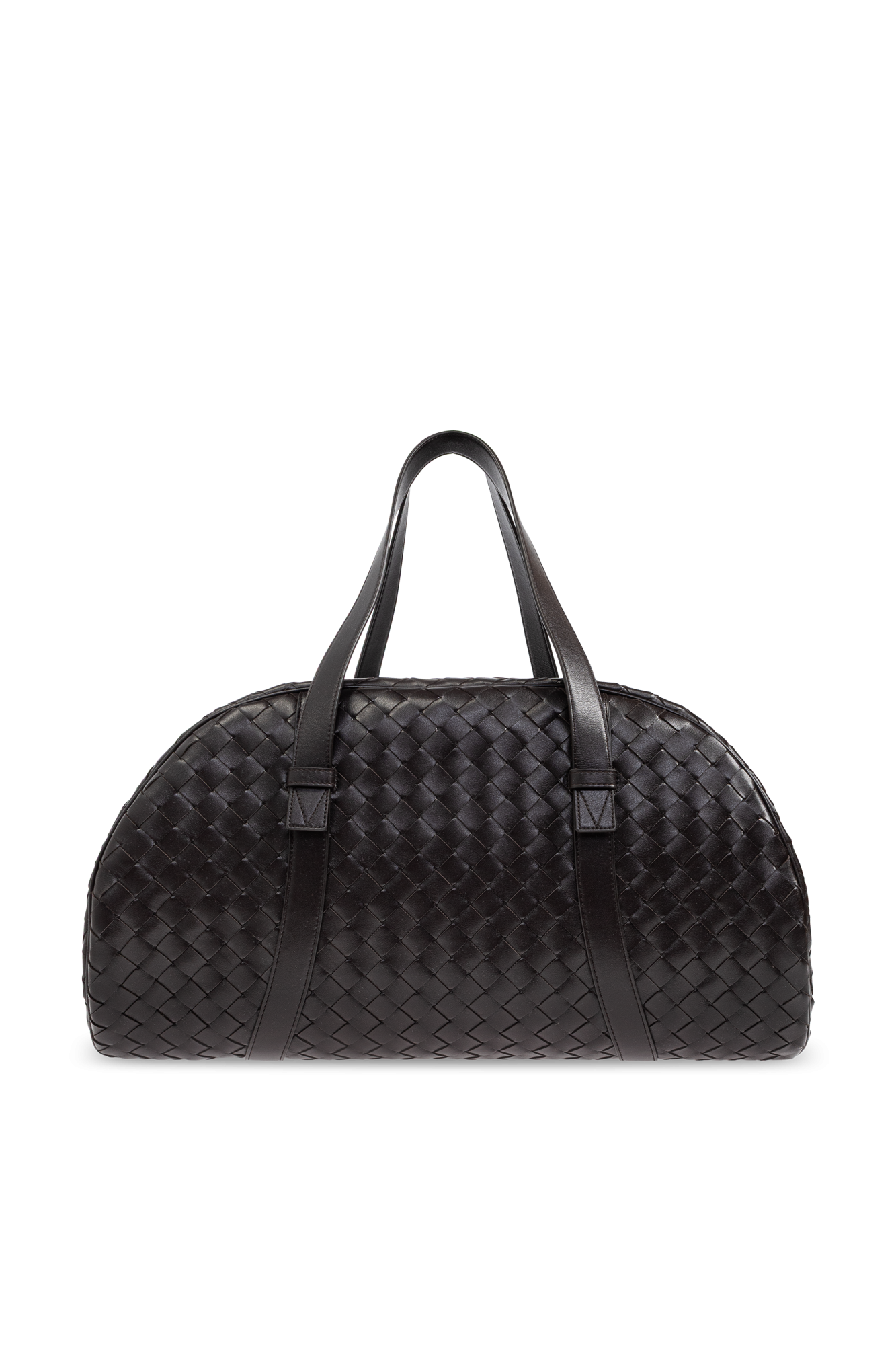 Bottega Veneta Skórzana Torba Podręczna, Mężczyźni, Brązowy