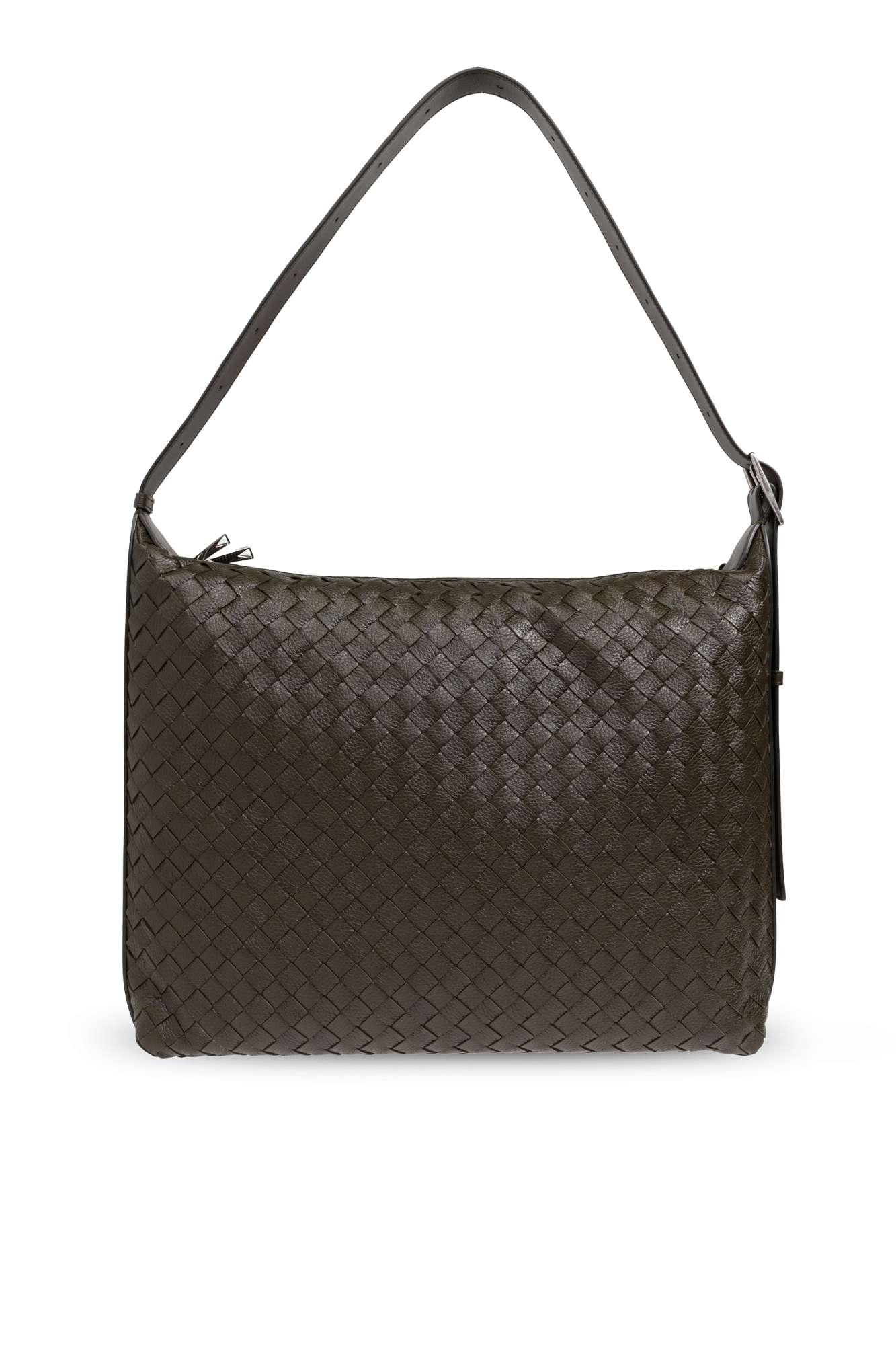 Bottega Veneta Skórzana Torba Na Ramię Rozmiar `Medium`, Mężczyźni, Zielony