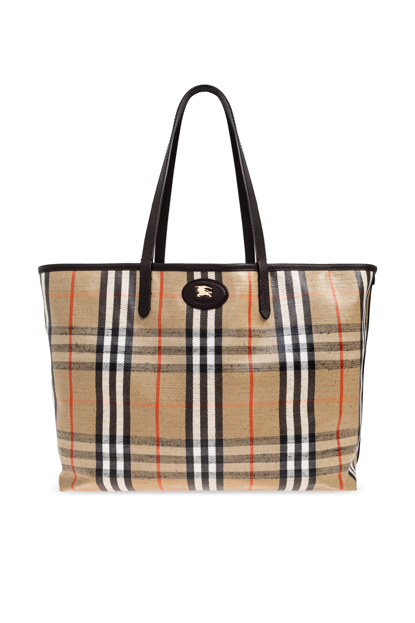 Burberry Torba `Highlands Medium` Typu `shopper`, Kobiety, Beżowy