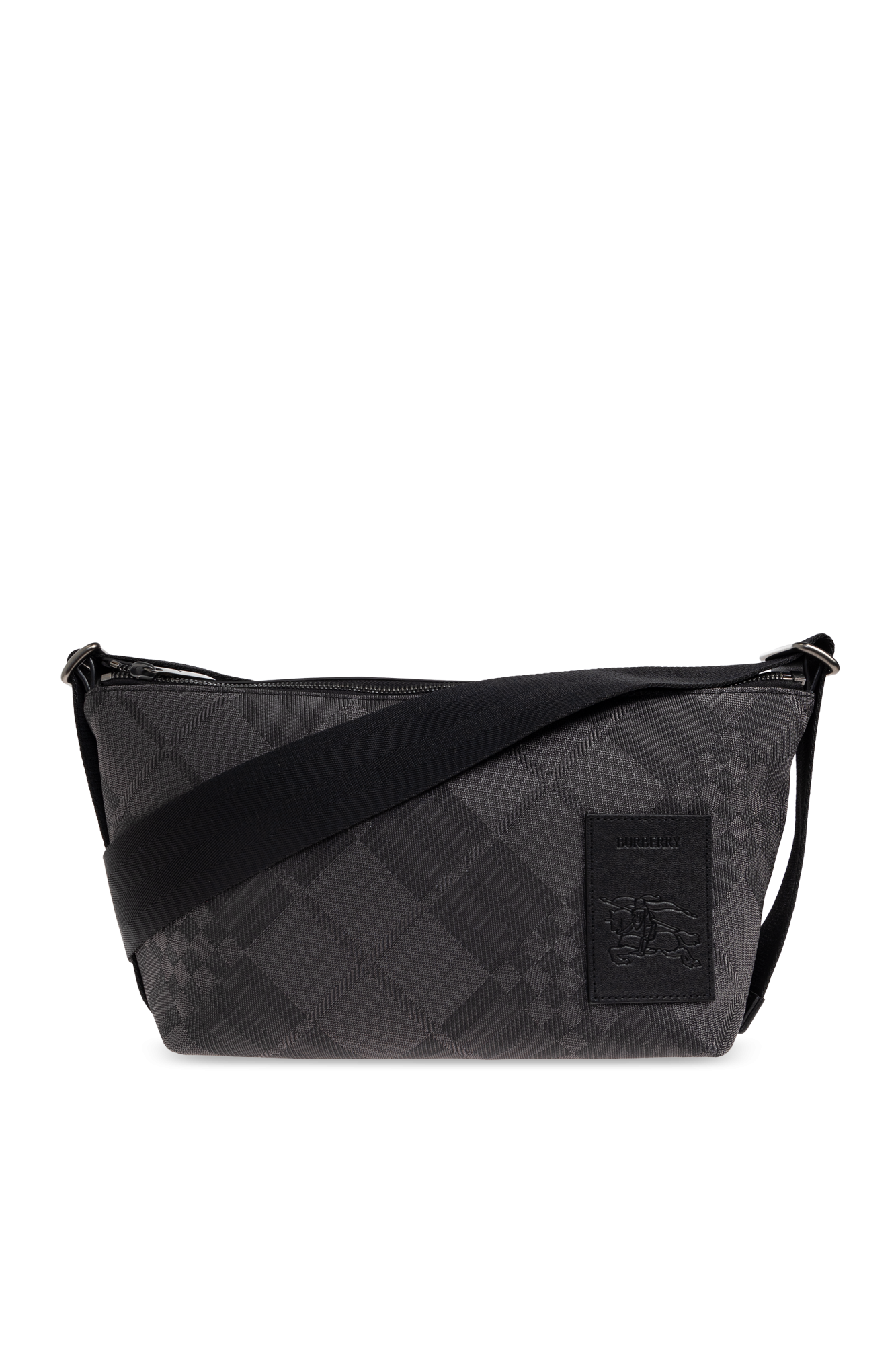 Burberry Torba Na Ramię Z Logo, Mężczyźni, Czarny