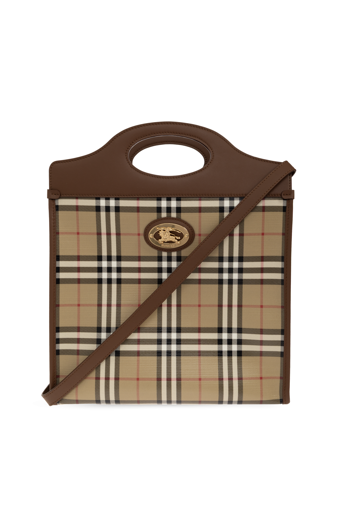 Burberry Torba Z Logo, Kobiety, Brązowy