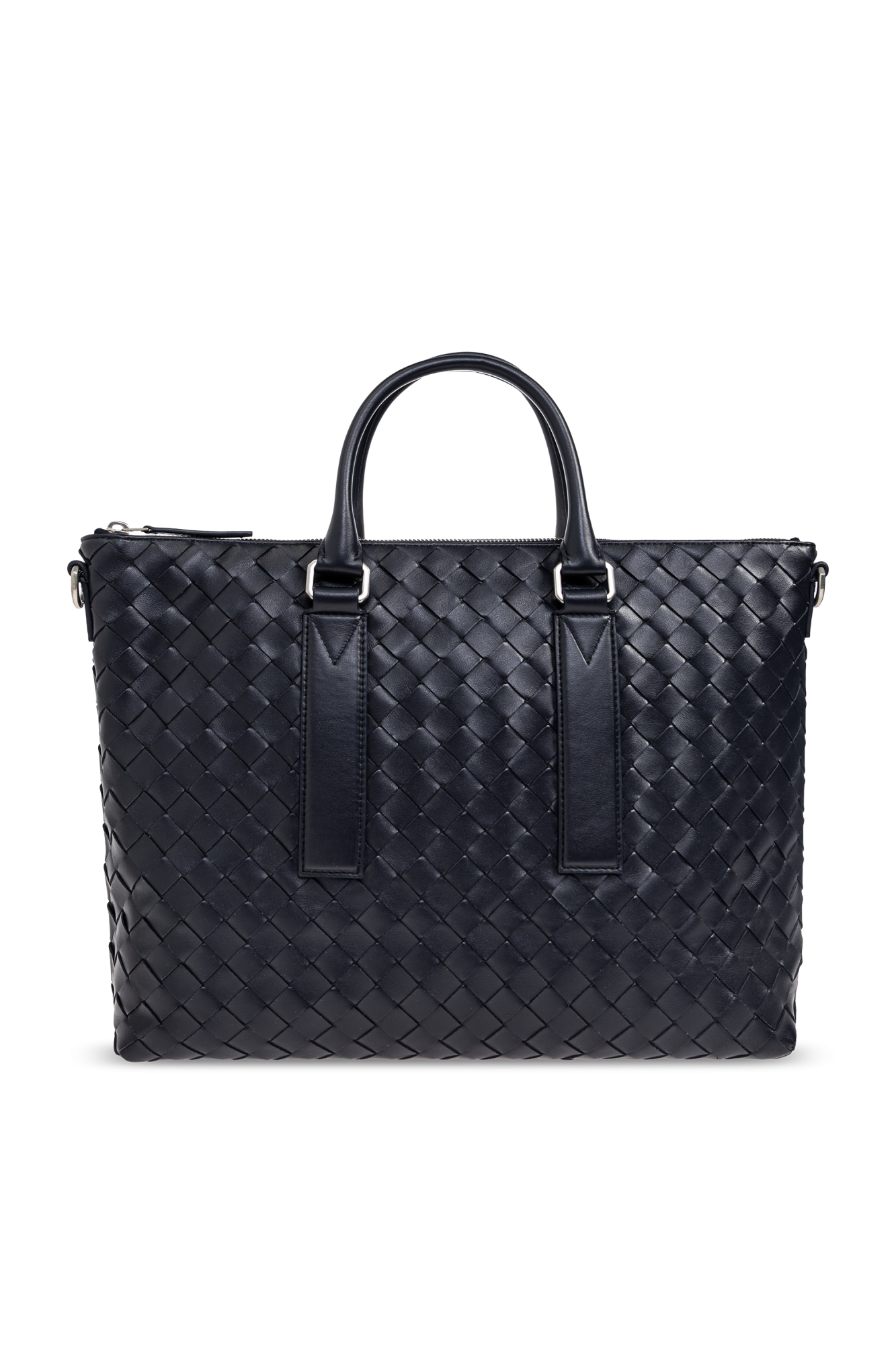 Bottega Veneta Aktówka ‘Classic Intrecciato’, Mężczyźni, Granatowy