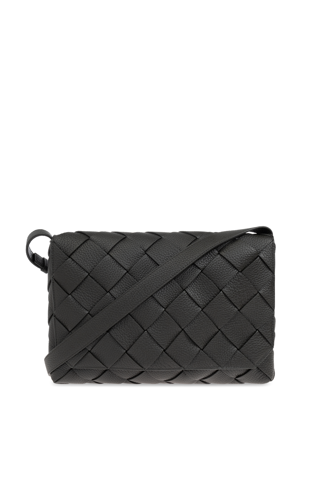 Bottega Veneta Torba Na Ramię, Mężczyźni, Czarny