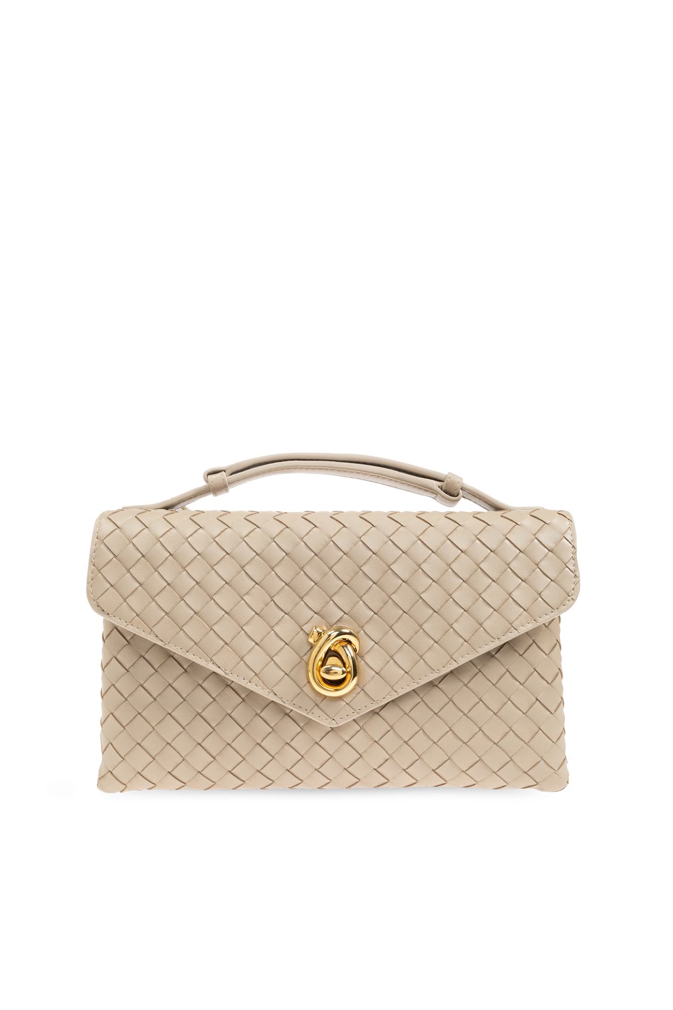 Bottega Veneta Torba Do Ręki `Knot`, Kobiety, Beżowy