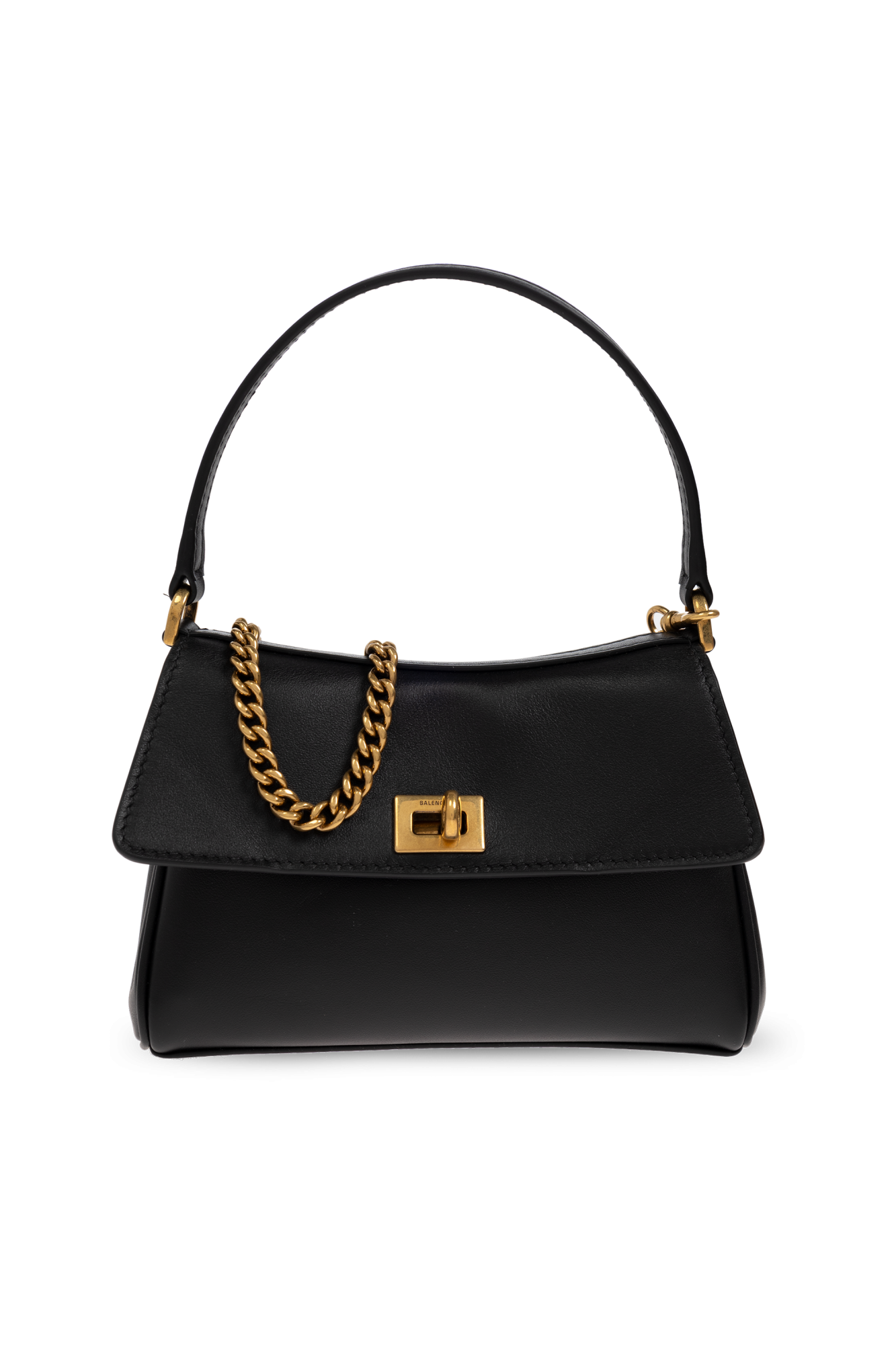 Balenciaga Skórzana Torba, Kobiety, Czarny