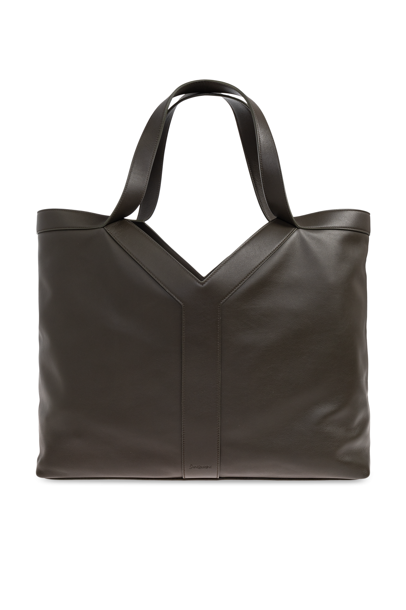 Saint Laurent Torba ‘Y Large’ Typu ‘shopper’, Mężczyźni, Zielony