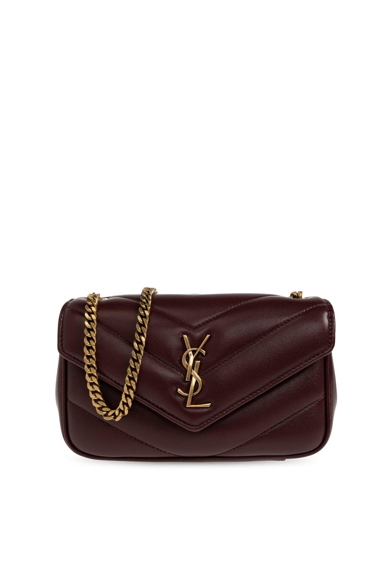 Saint Laurent Torba ‘Lou Lou Mini’, Kobiety, Bordo