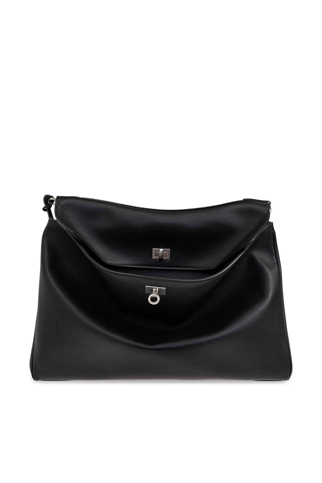Balenciaga Skórzana Torba `Rodeo`, Mężczyźni, Czarny