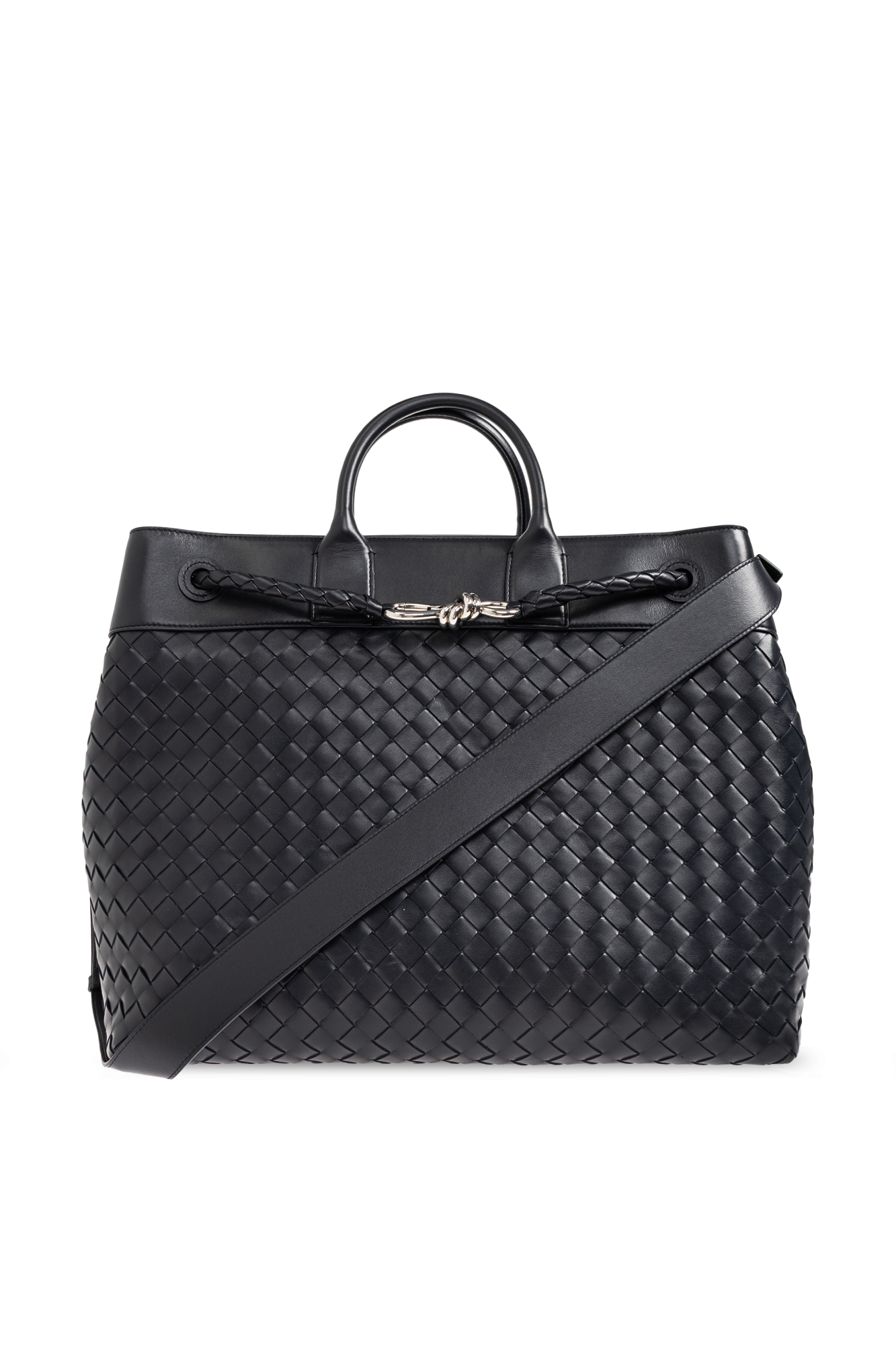 Bottega Veneta Torba `Andiamo Voyager`, Mężczyźni, Granatowy