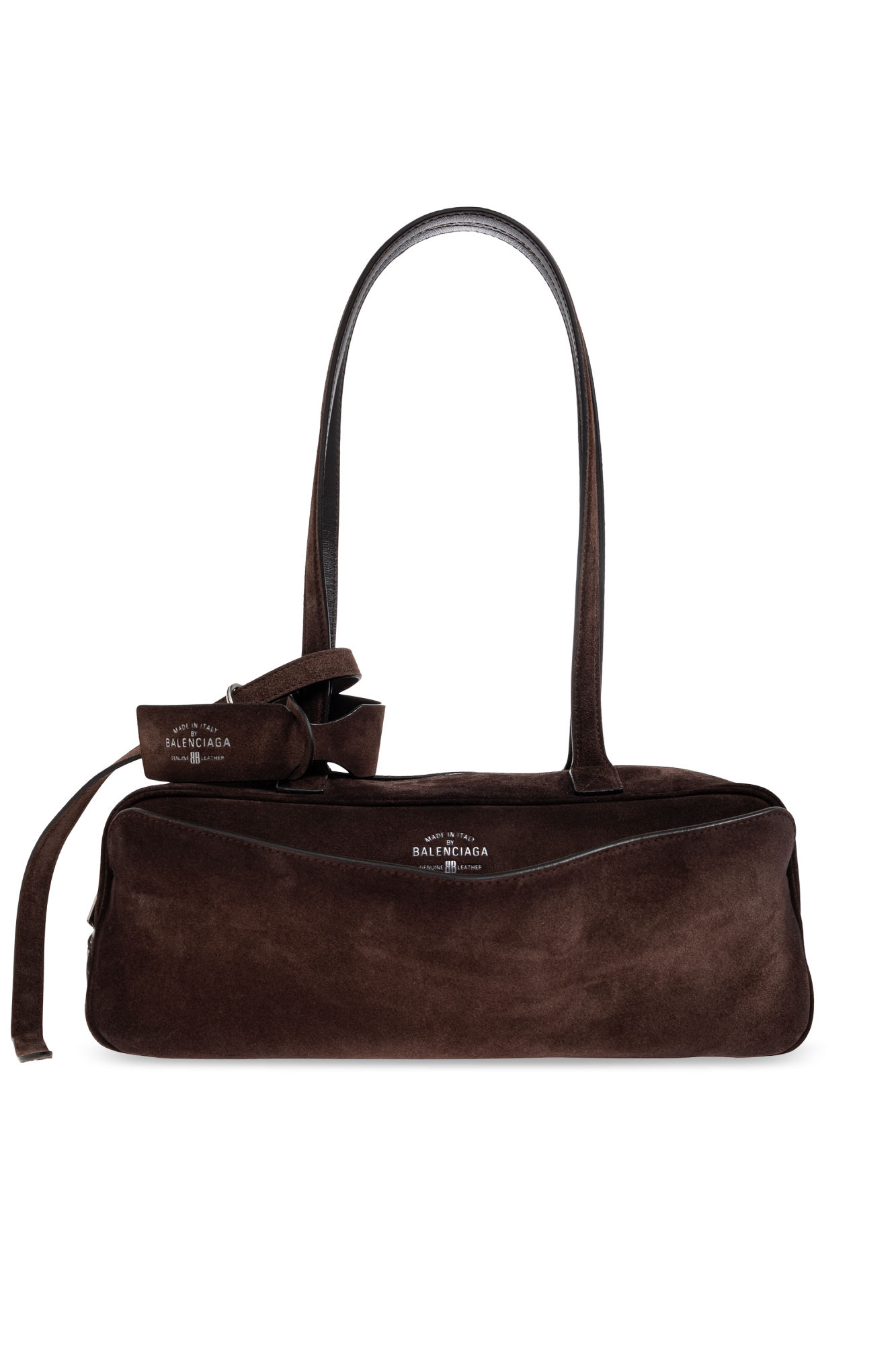 Balenciaga Torba Na Ramię `Carrie Bowling Small`, Kobiety, Brązowy