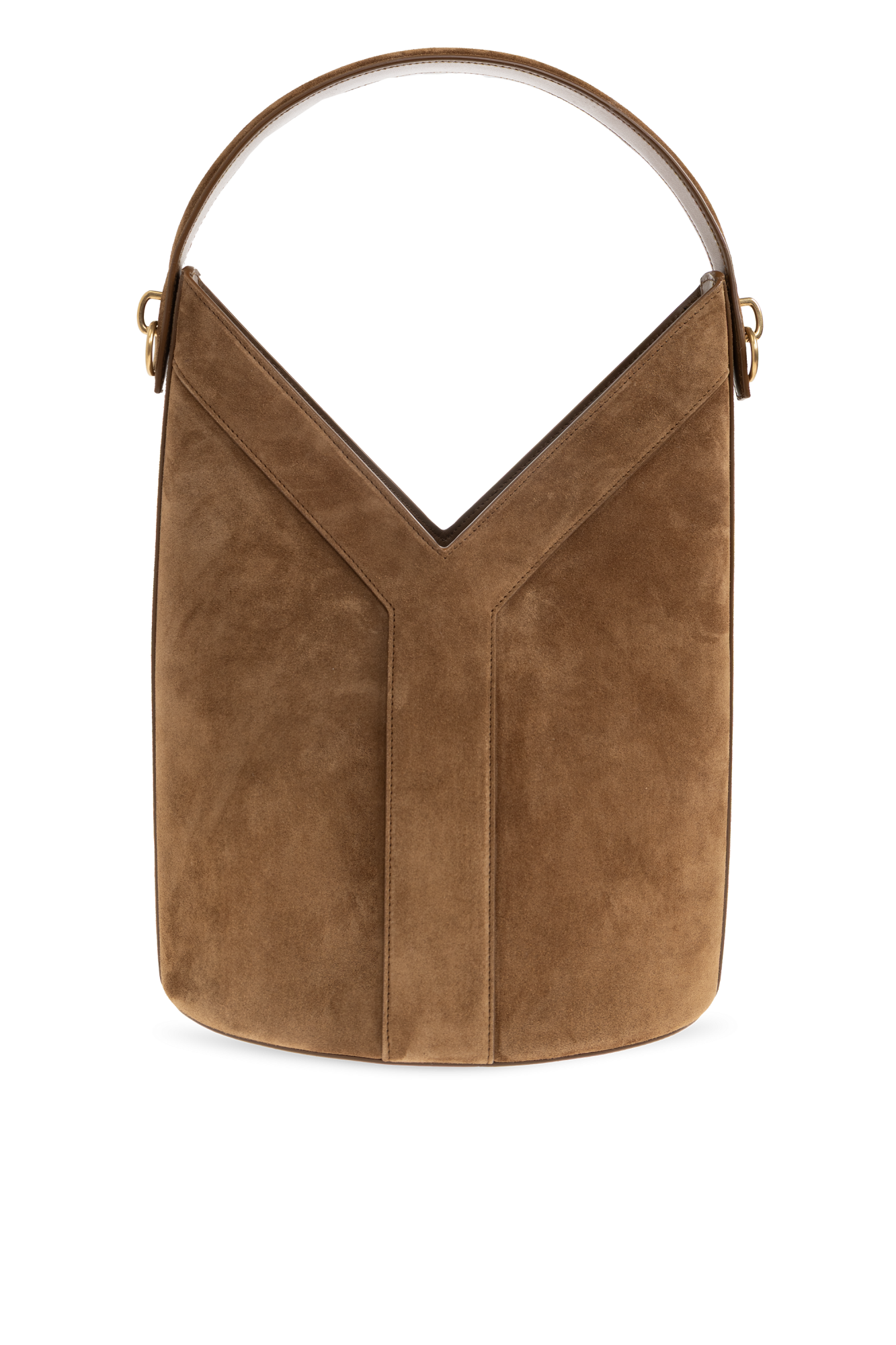 Saint Laurent Torba Do Ręki `Y Long` Typu `worek`, Kobiety, Brązowy