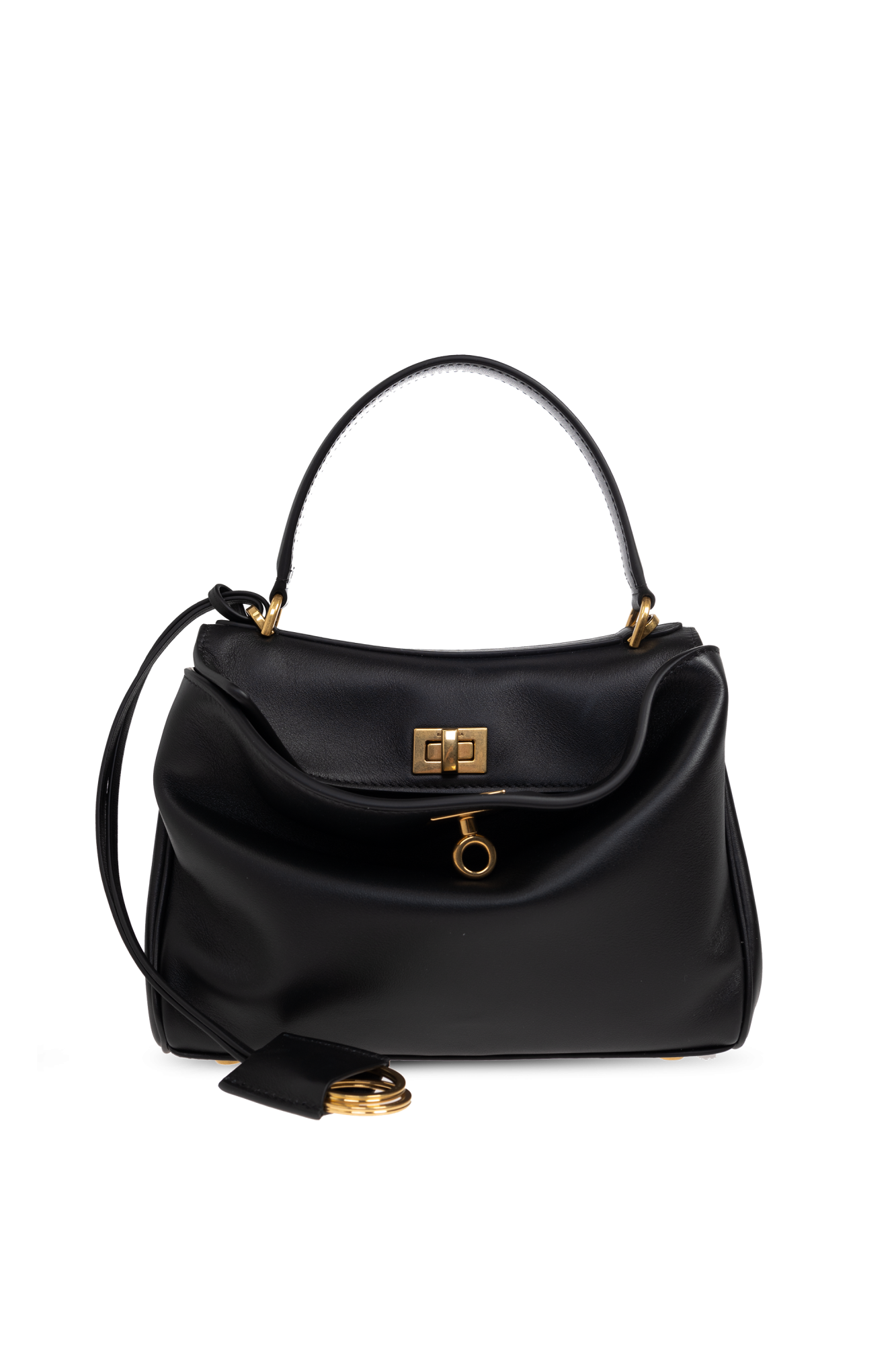 Balenciaga Torba `Rodeo Top Handle`, Kobiety, Czarny