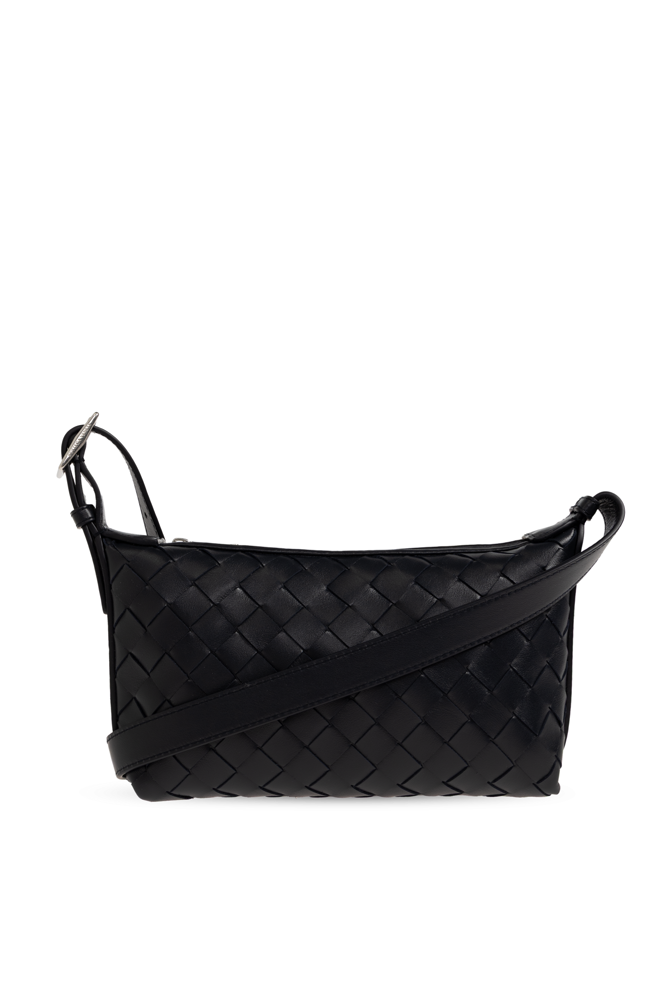 Bottega Veneta Skórzana Torba, Mężczyźni, Granatowy