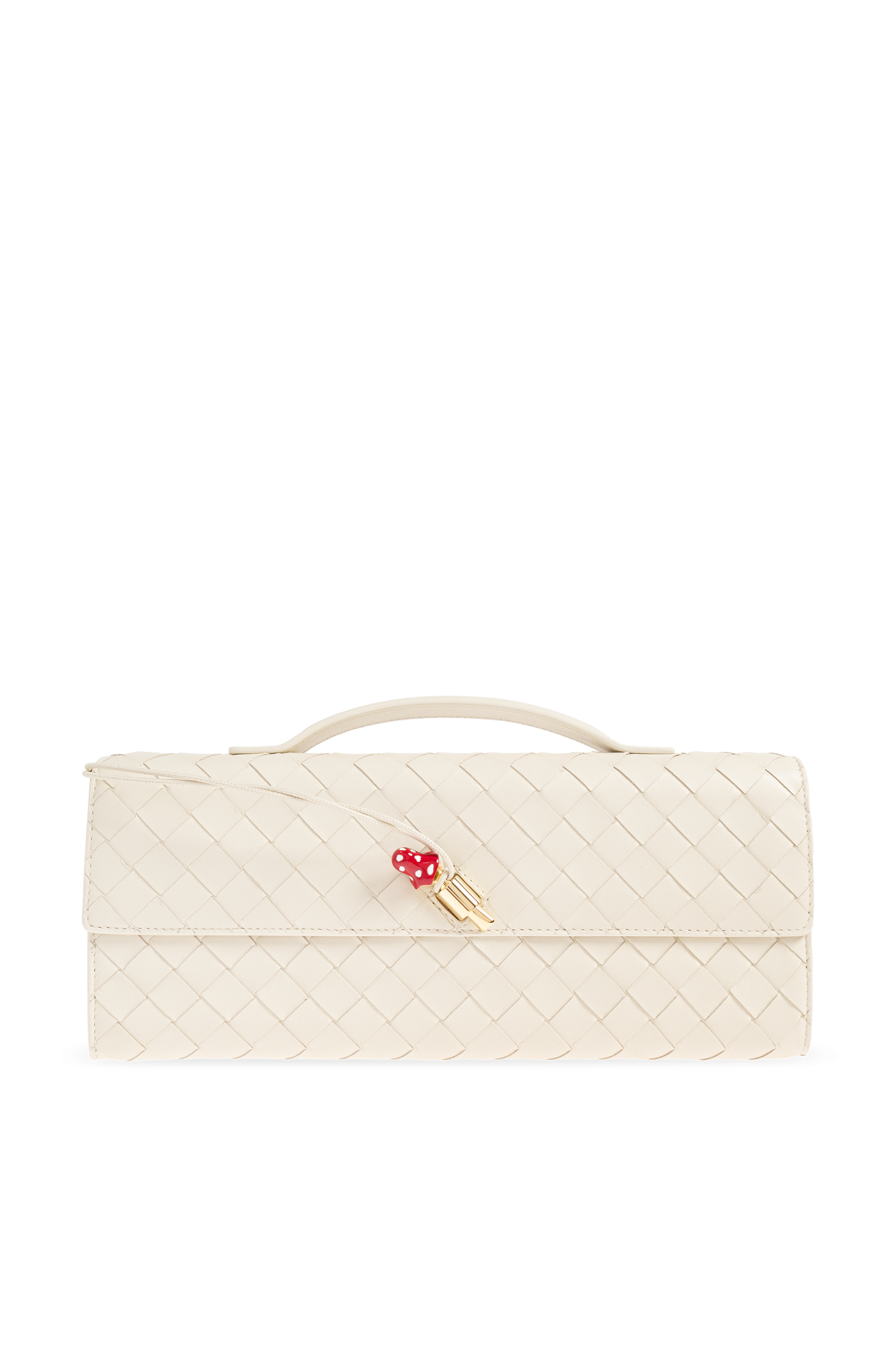 Bottega Veneta Kopertówka ‘Andiamo’, Kobiety, Kremowy