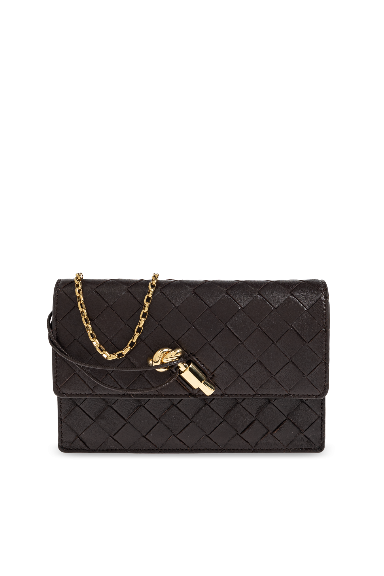 Bottega Veneta Kopertówka ‘Andiamo’, Kobiety, Brązowy