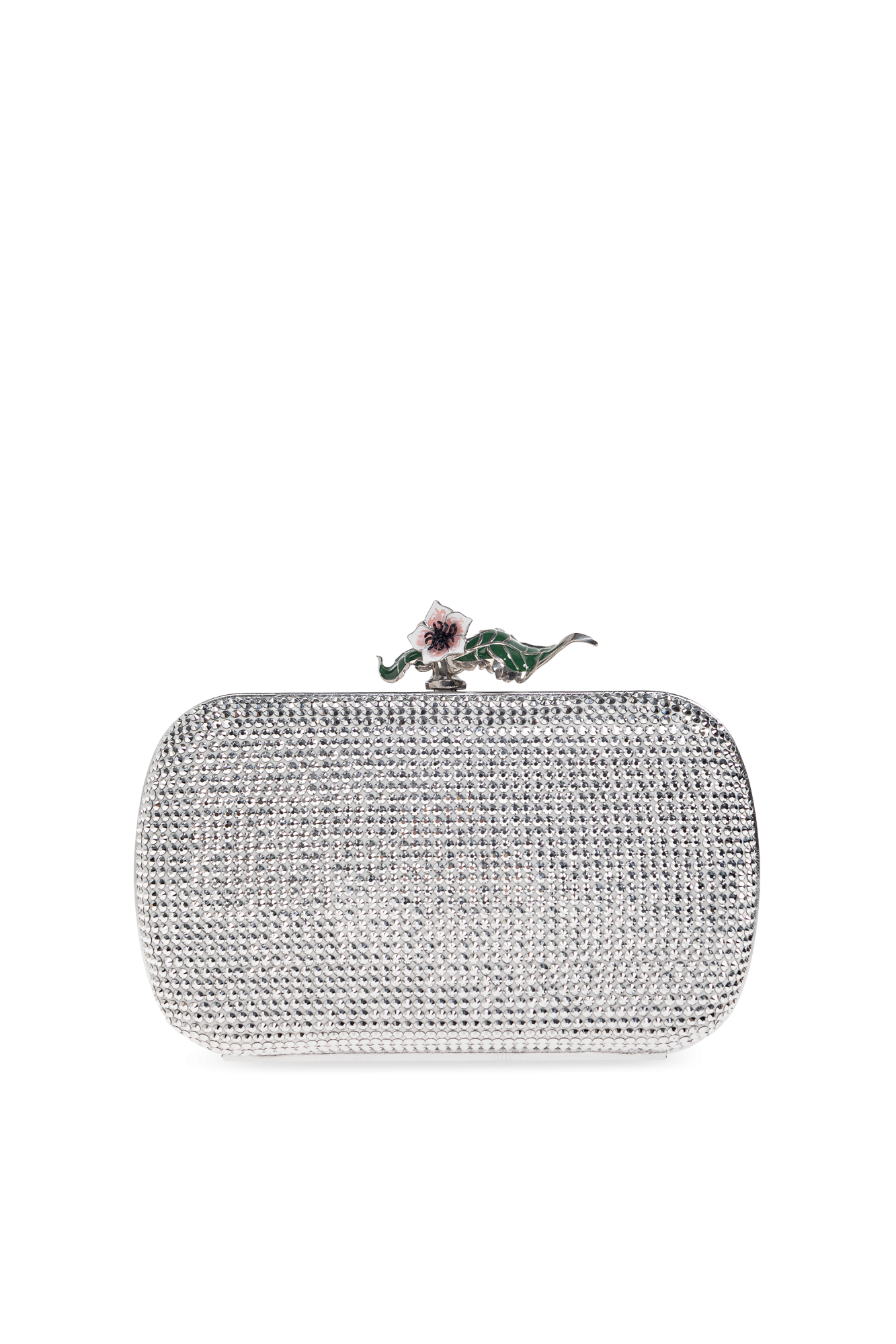 Bottega Veneta Kopertówka `Knot`, Kobiety, Srebrny