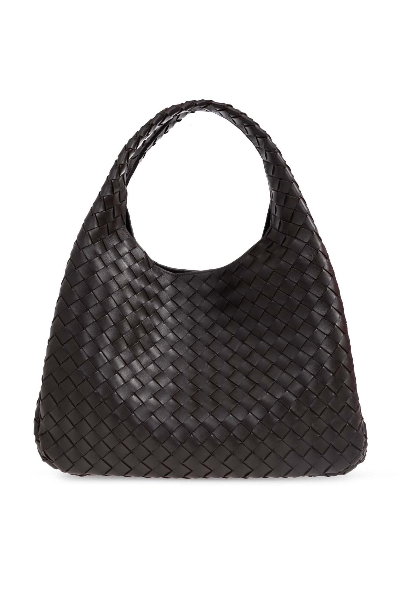 Bottega Veneta Torba Na Ramię `Campana Large`, Kobiety, Brązowy