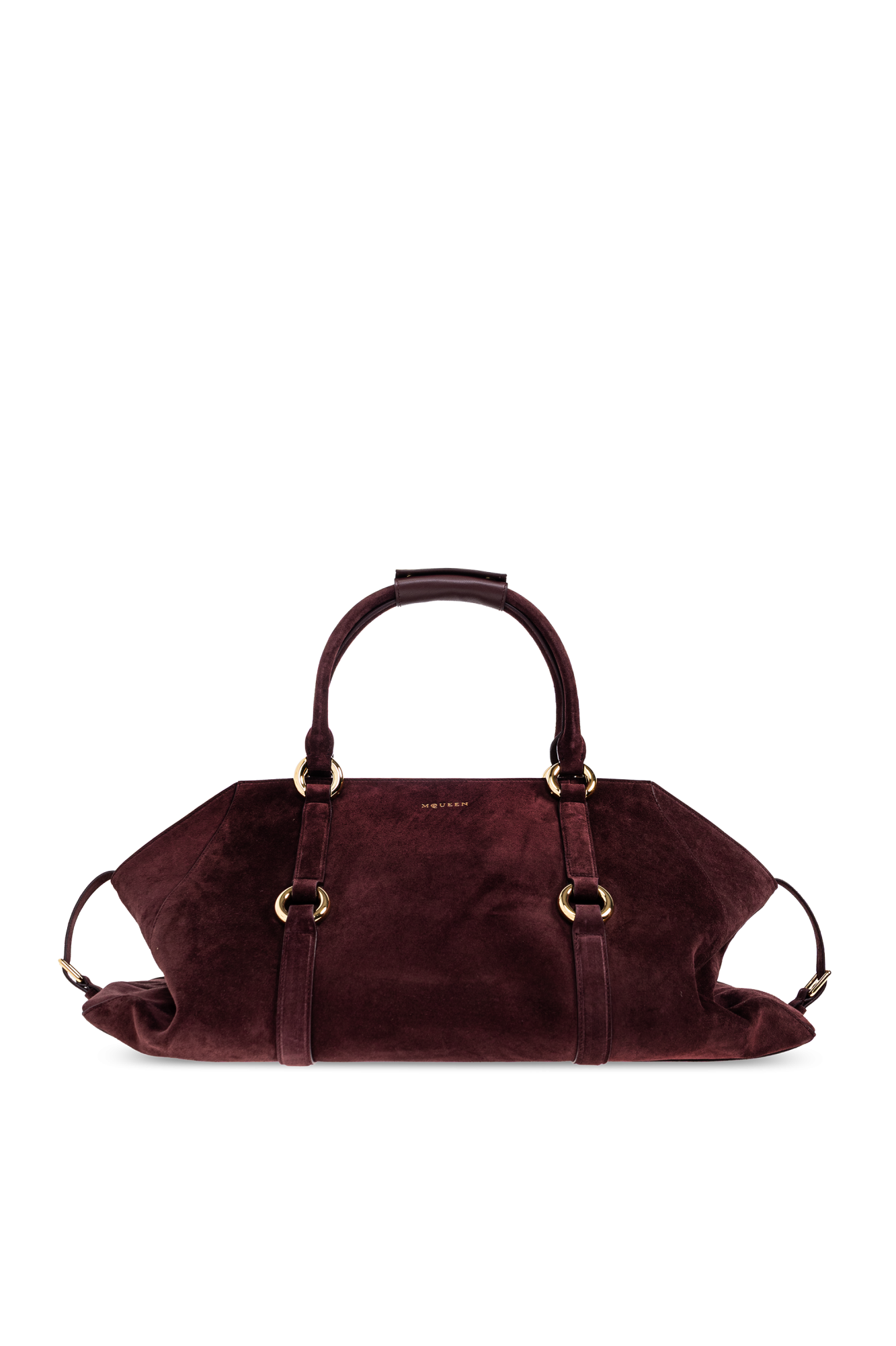 Alexander McQueen Torba Do Ręki  `Farringdon Maxi`, Kobiety, Bordo