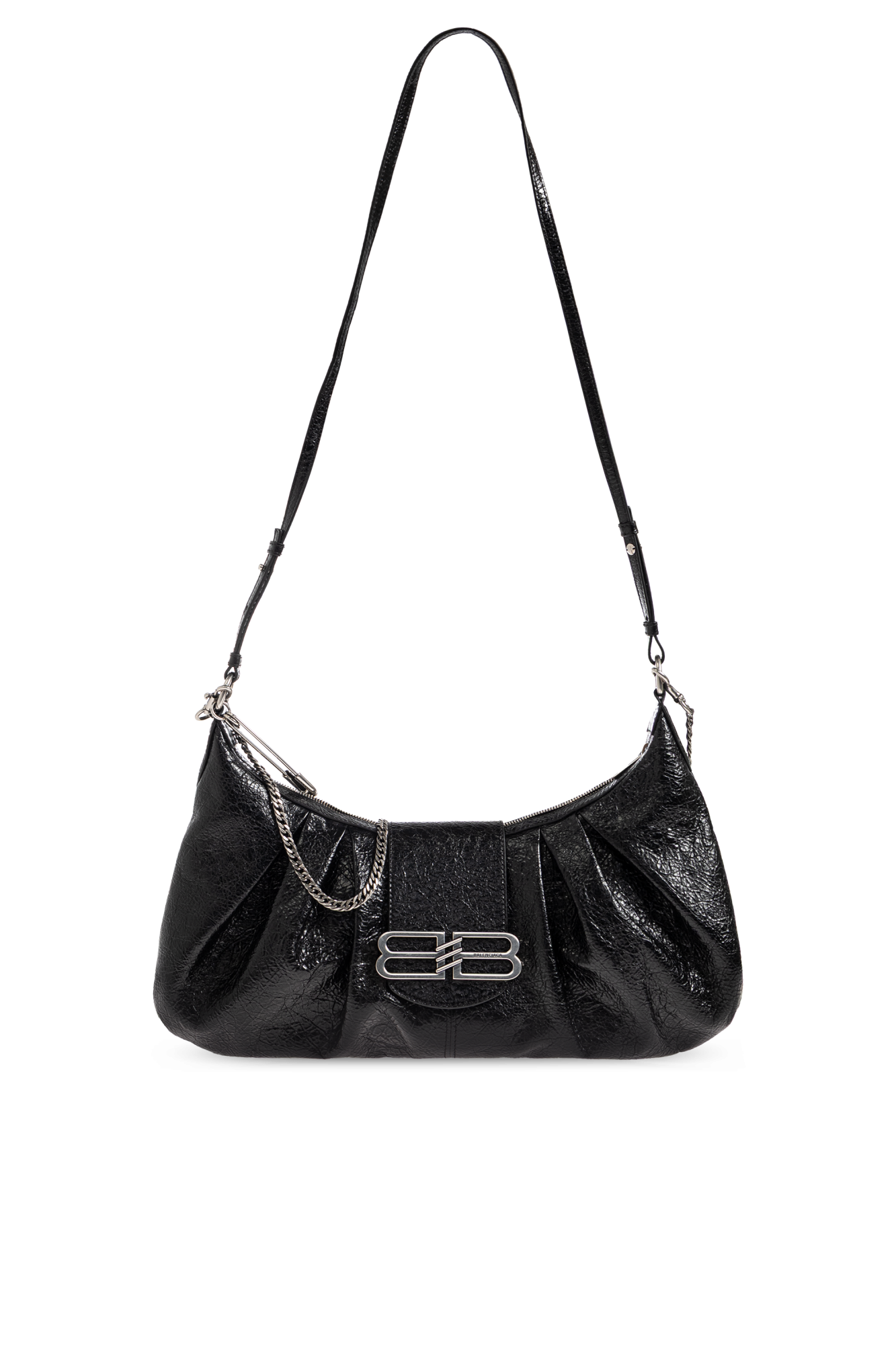 Balenciaga Torba Na Ramię `Pamela Medium`, Kobiety, Czarny