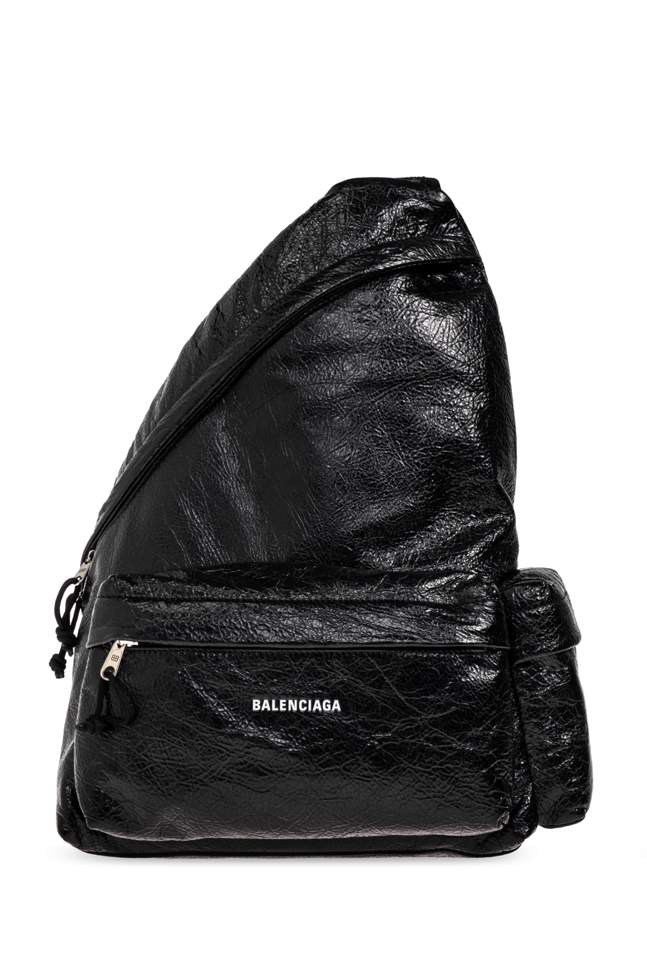 Balenciaga Plecak Na Jedno Ramię `Explorer`, Mężczyźni, Czarny