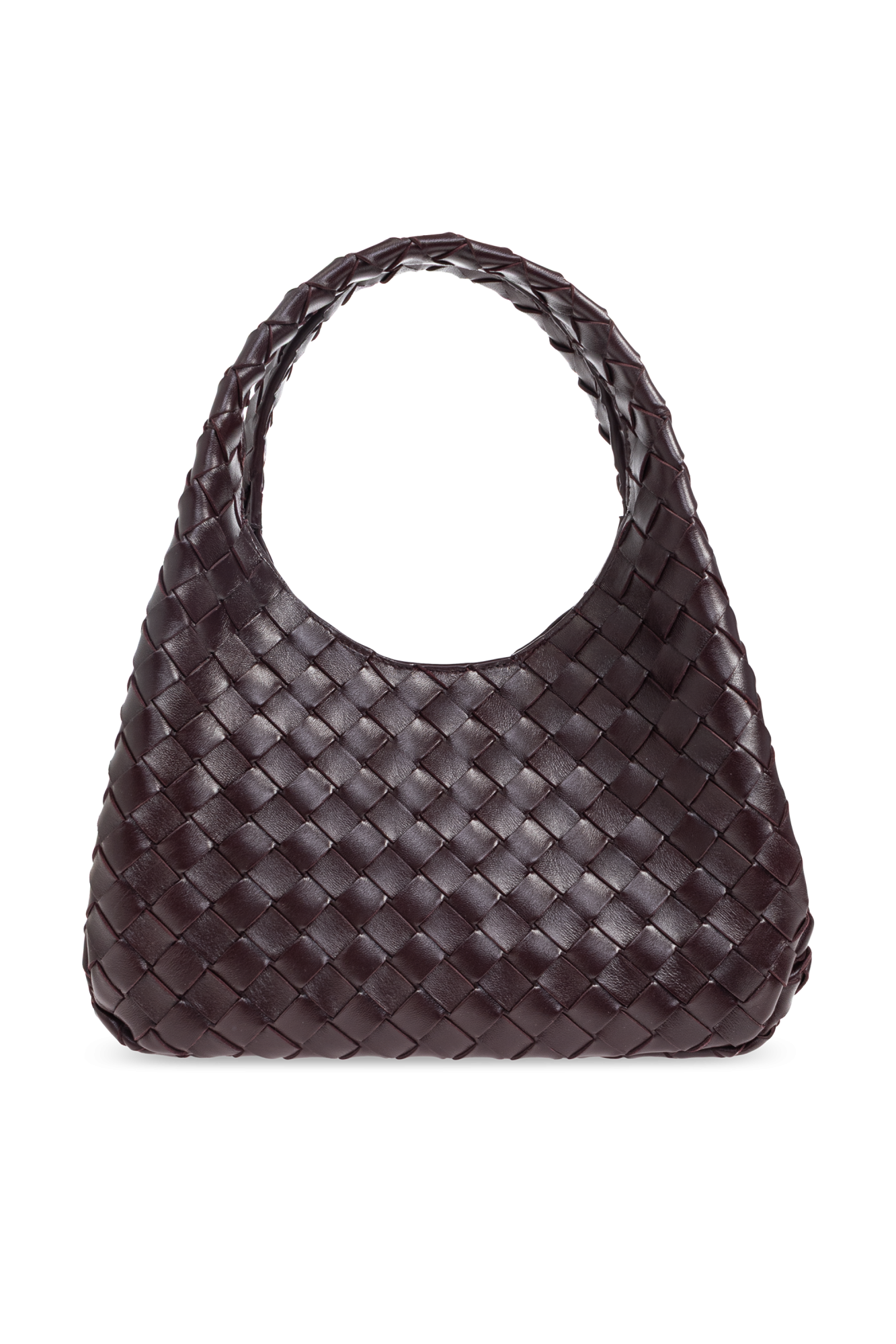 Bottega Veneta Torba Na Ramię ‘Campana Small’, Kobiety, Bordo
