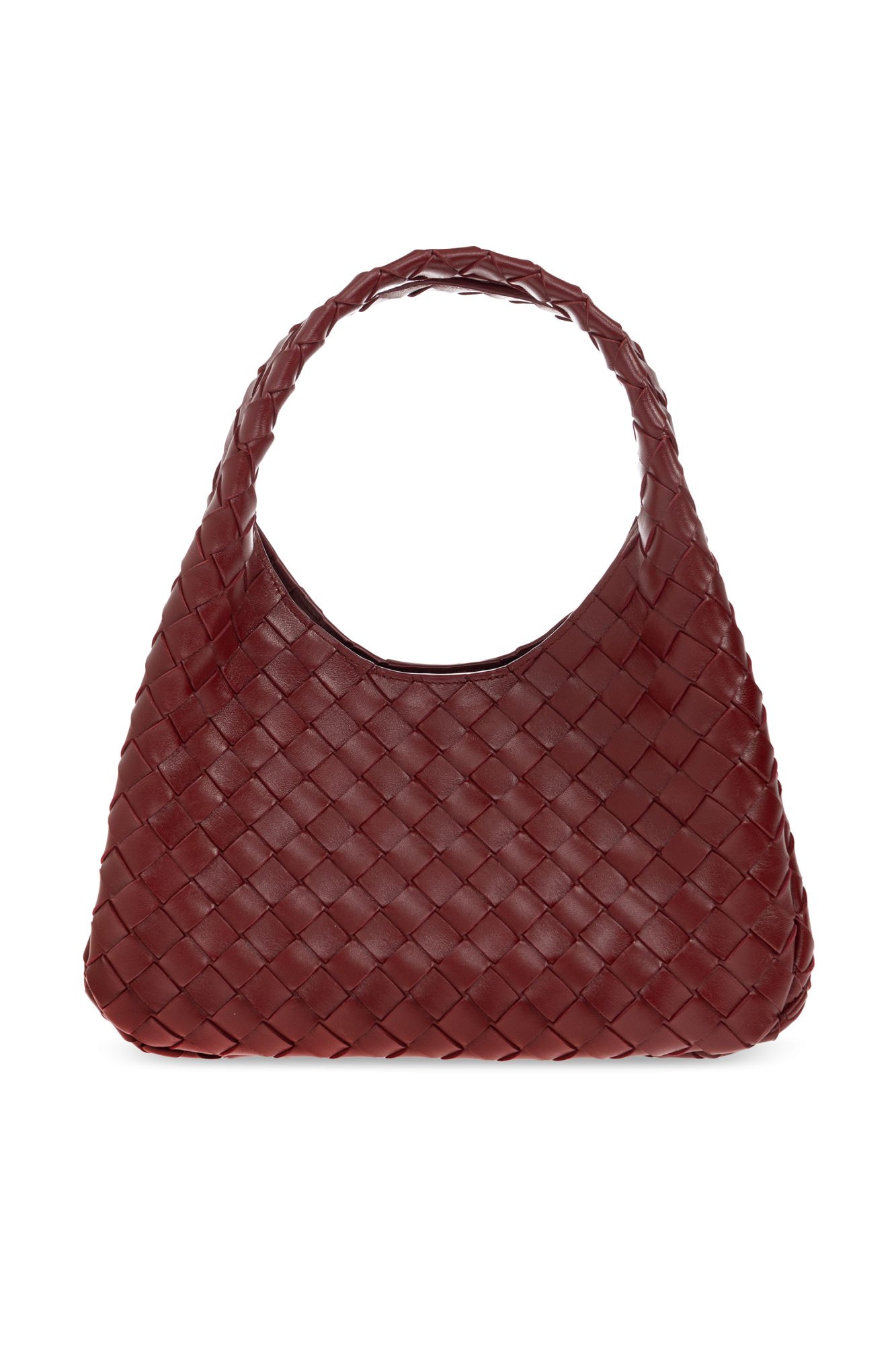 Bottega Veneta Torba Do Ręki `Campana Small`, Kobiety, Bordo