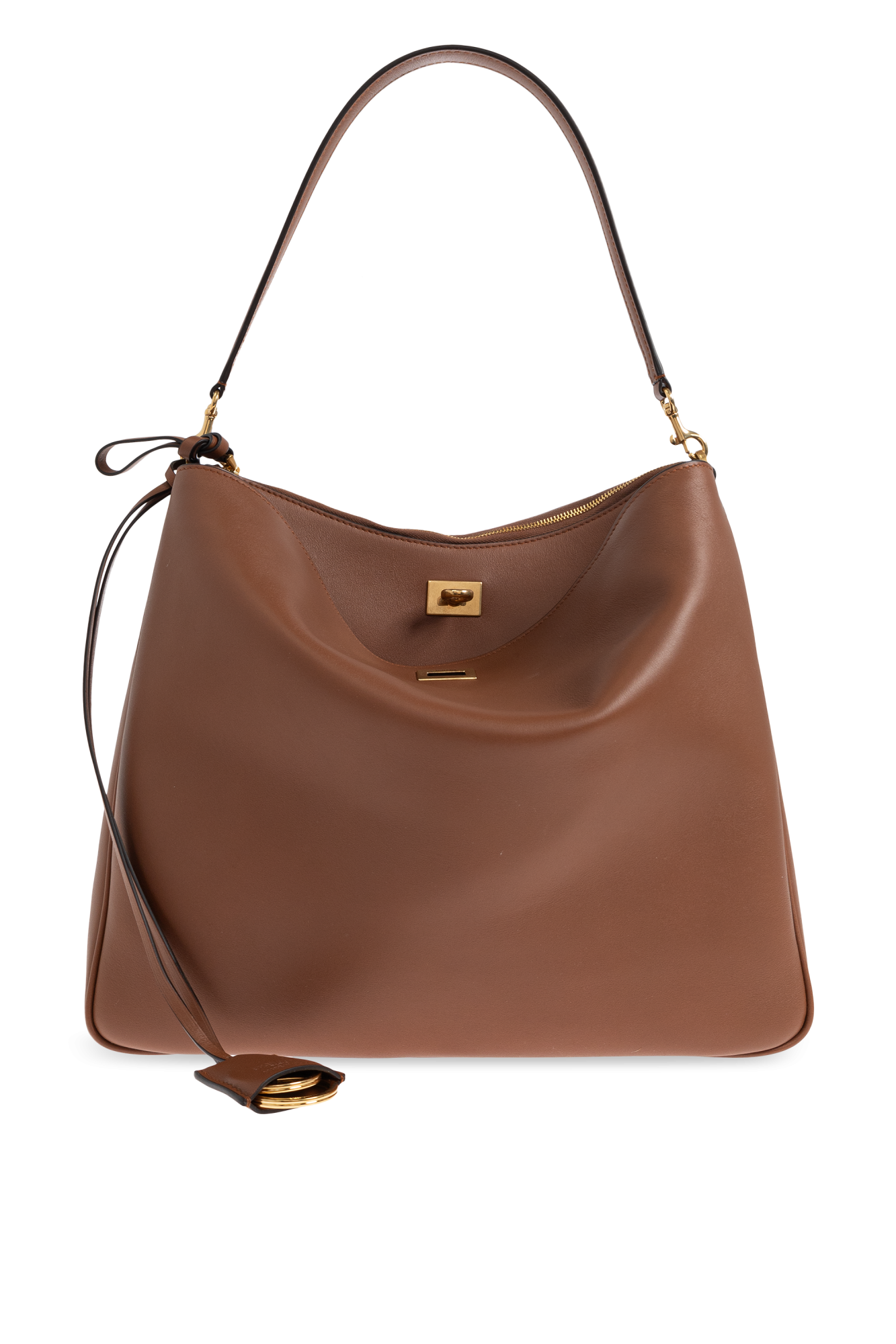 Balenciaga Torba Na Ramię ‘Rodeo Medium’ Typu ‘hobo’, Kobiety, Brązowy