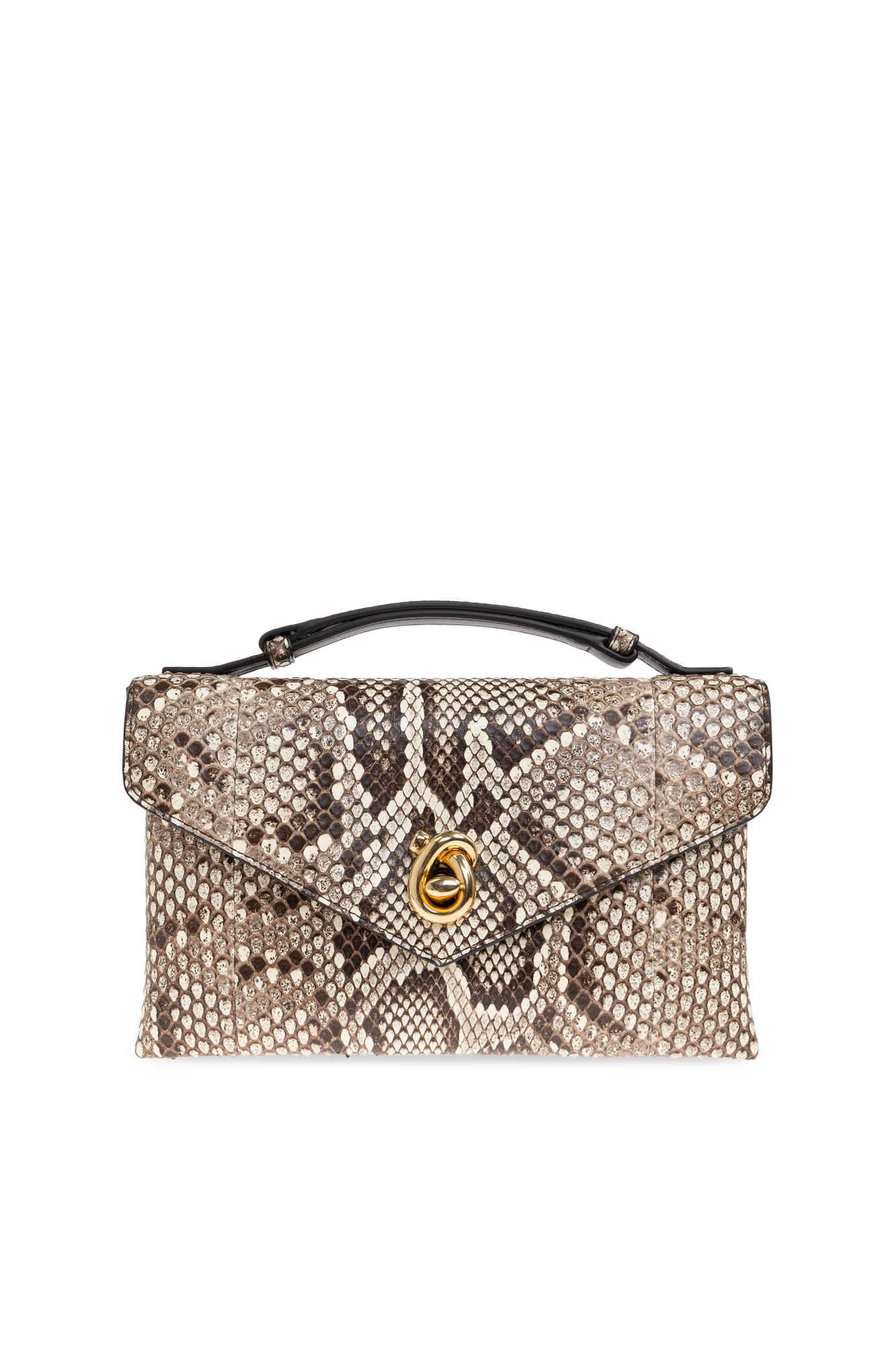 Bottega Veneta Torba Do Ręki `Knot Lock`, Kobiety, Beżowy