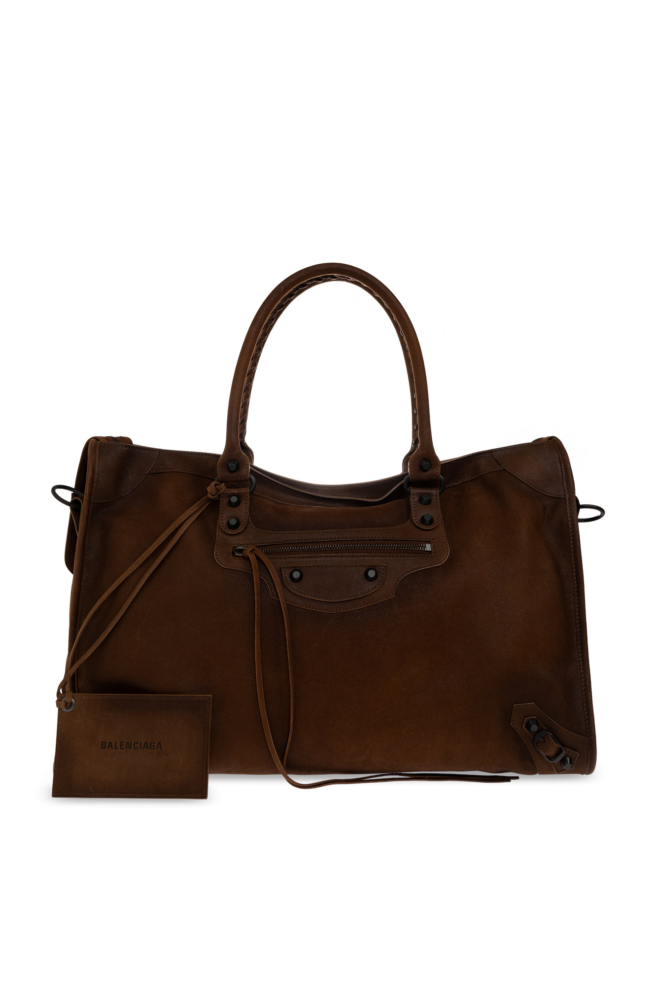Balenciaga Torba ‘Le City Large’, Mężczyźni, Brązowy