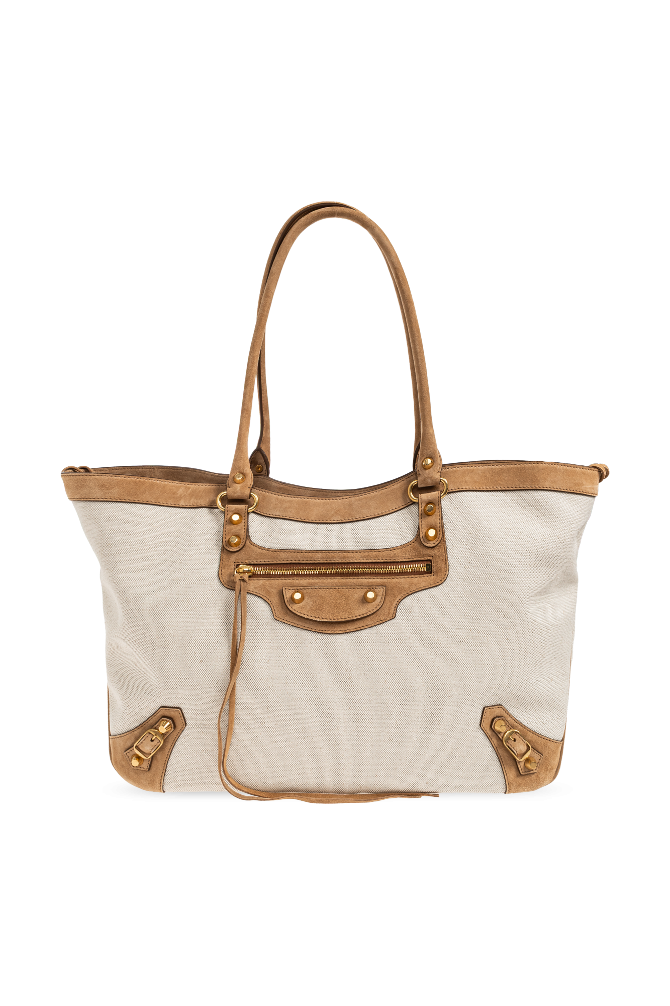Balenciaga Torba ‘Le City Beach Medium’, Kobiety, Kremowy