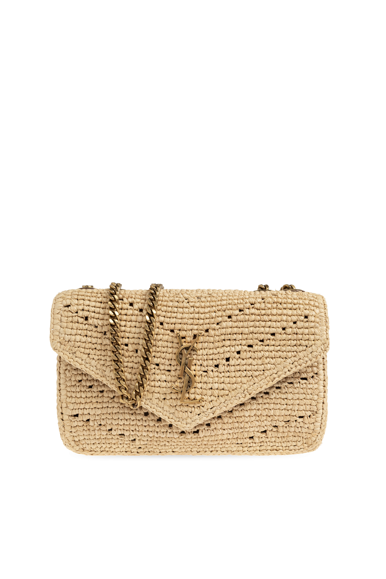 Saint Laurent Torba ‘Loulou Small’, Kobiety, Beżowy