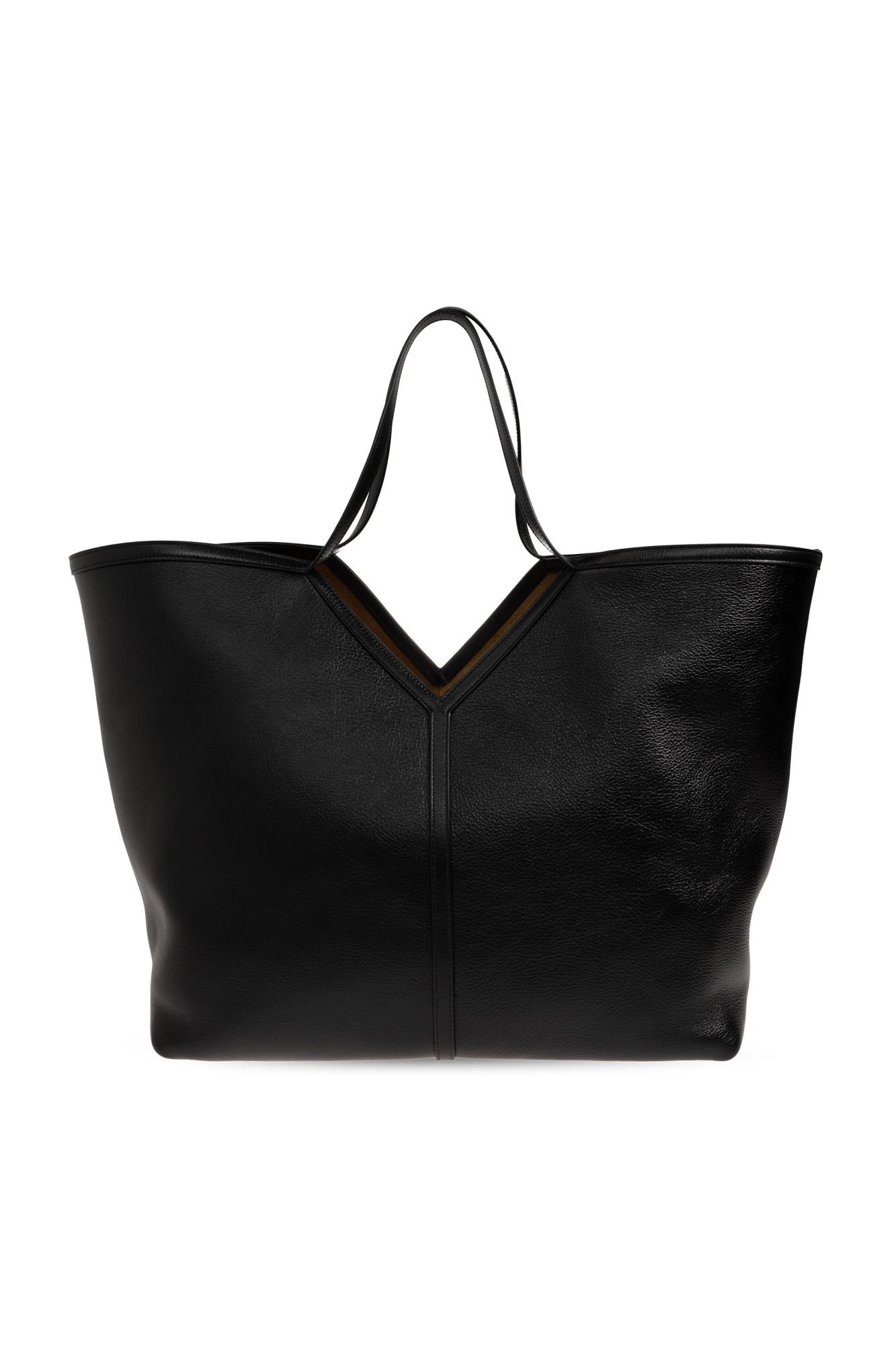 Saint Laurent Skórzana Torba, Kobiety, Czarny