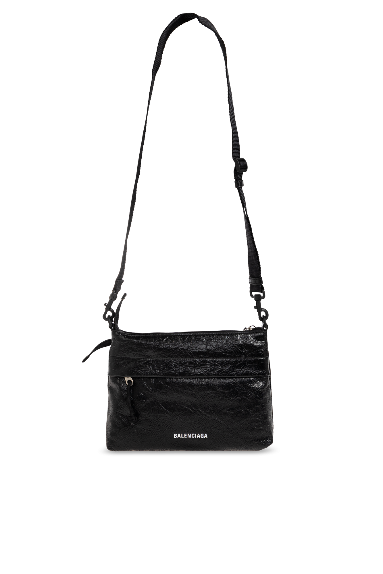 Balenciaga Torba ‘Explorer Double’, Mężczyźni, Czarny