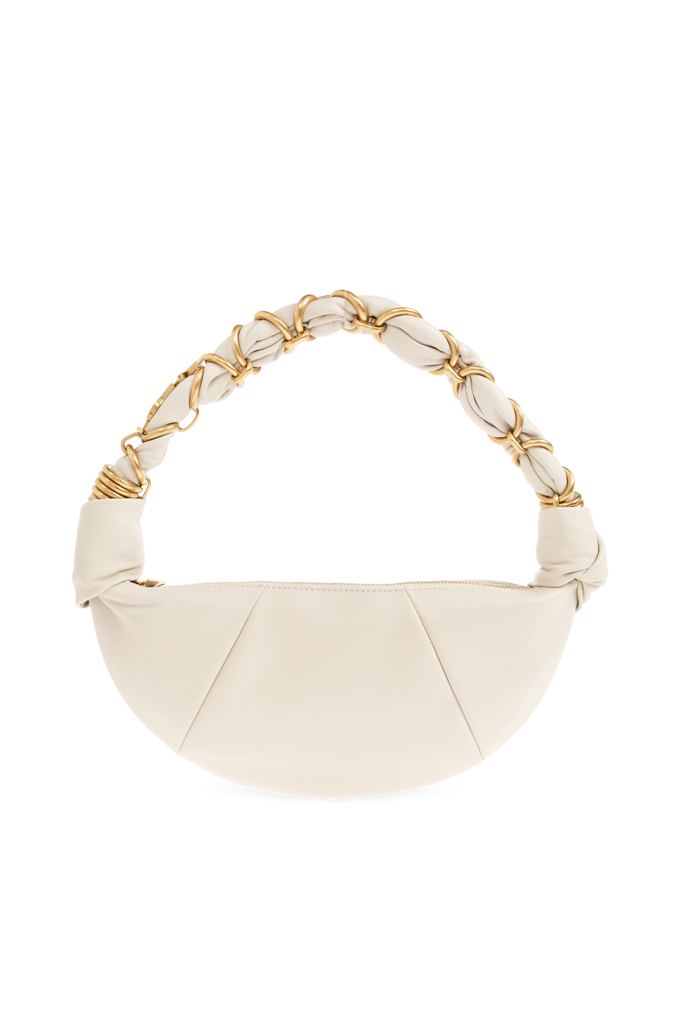 Saint Laurent Torba `Amalia Mini Hobo`, Kobiety, Kremowy
