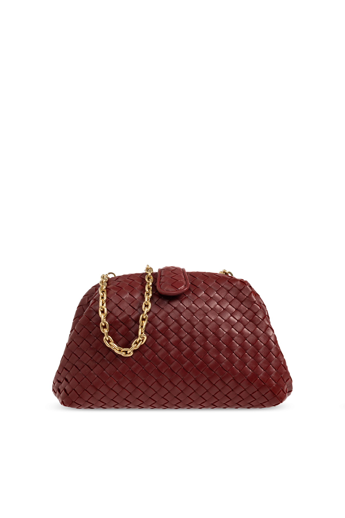 Bottega Veneta Torba `Lauren 1980 Small`, Kobiety, Bordo