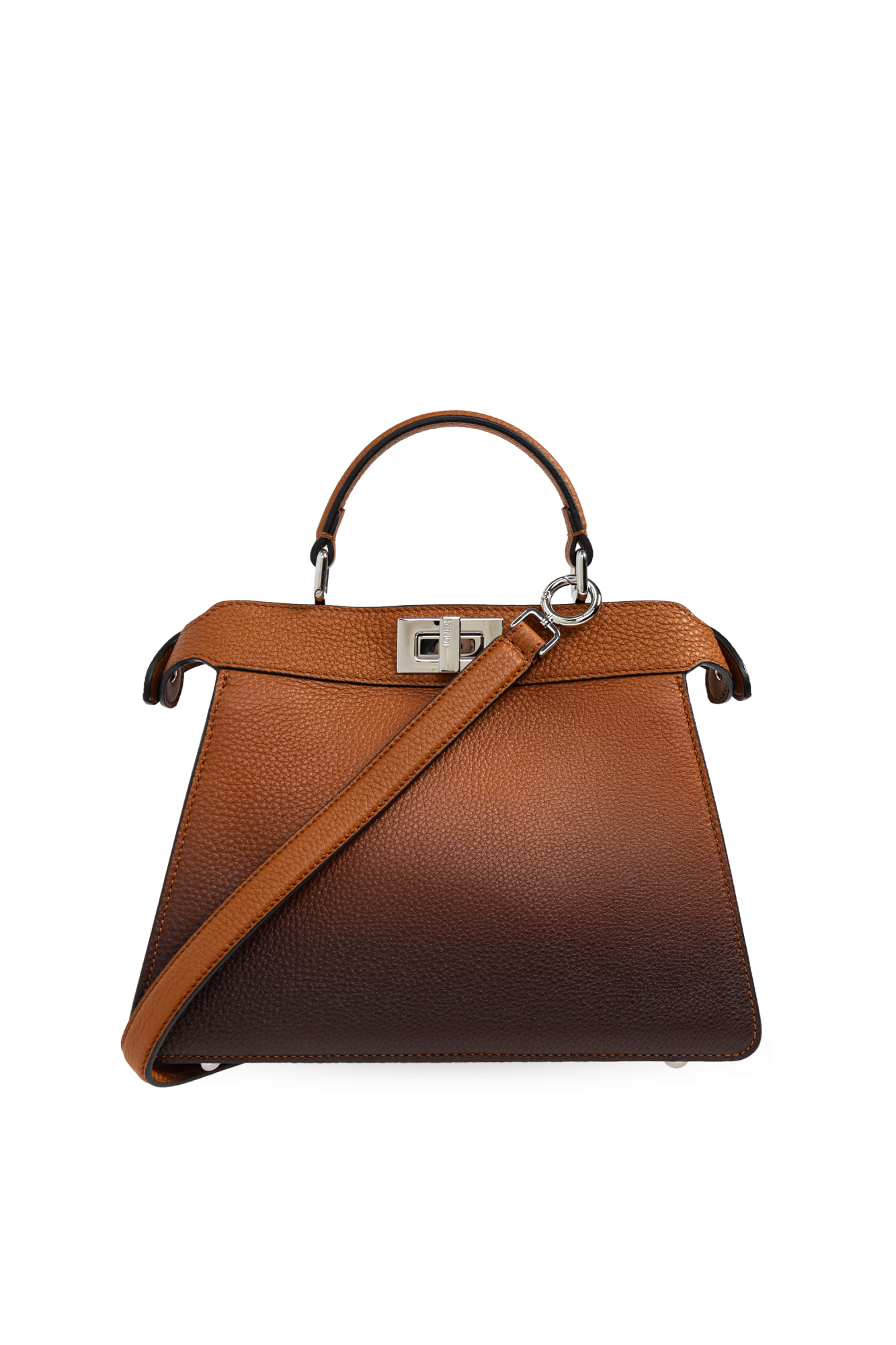 Fendi Torba Do Ręki `Peekaboo ISeeU Small`, Kobiety, Brązowy