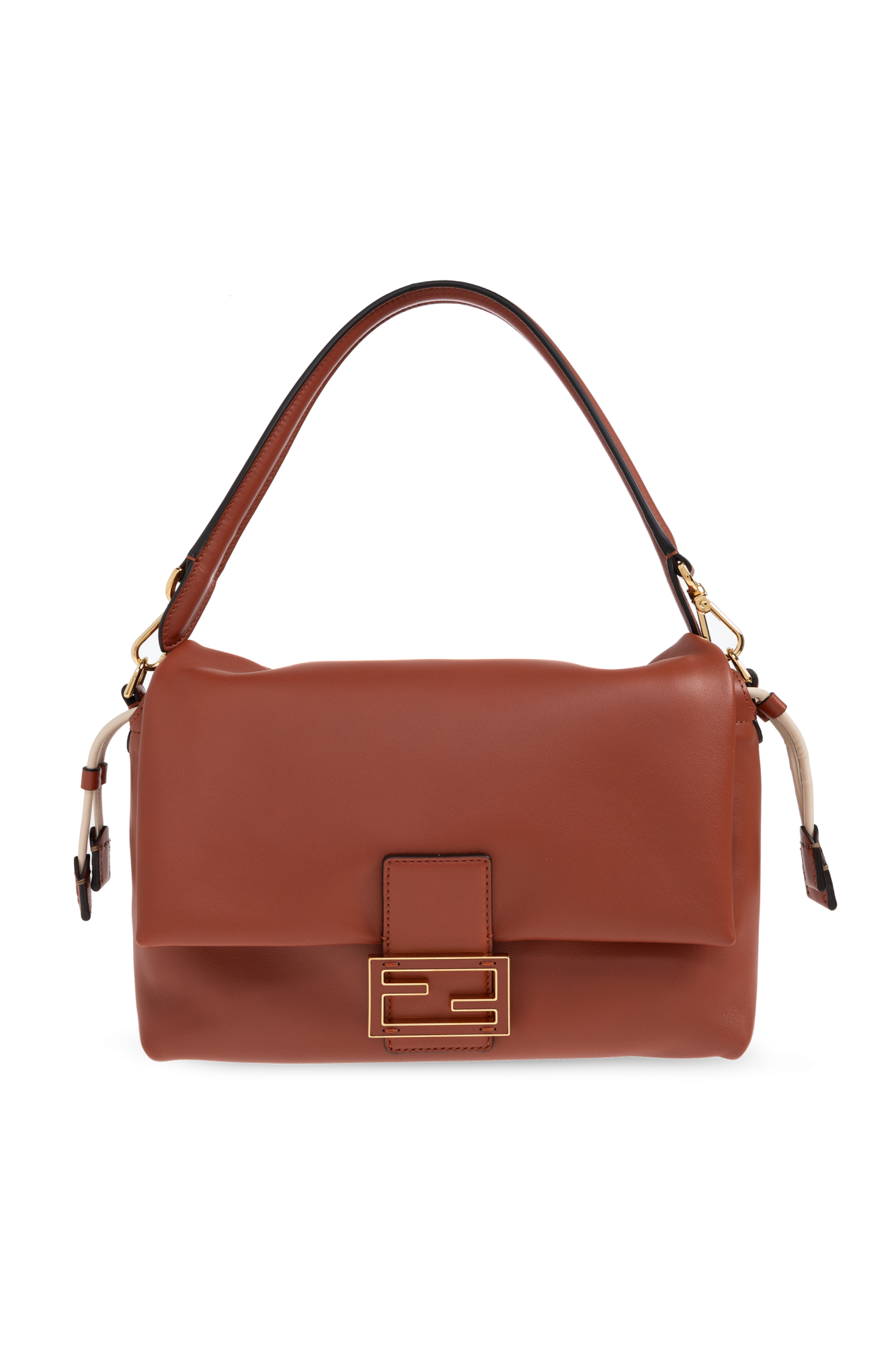 Fendi Torba Na Ramię `Mamma Baguette Medium`, Kobiety, Brązowy
