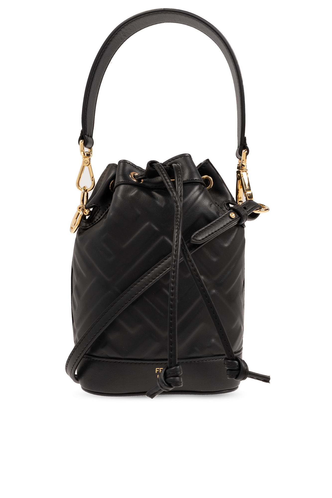 Fendi Torba Na Ramię ‘Mon Tresor Mini’ Typu ‘bucket’, Kobiety, Czarny