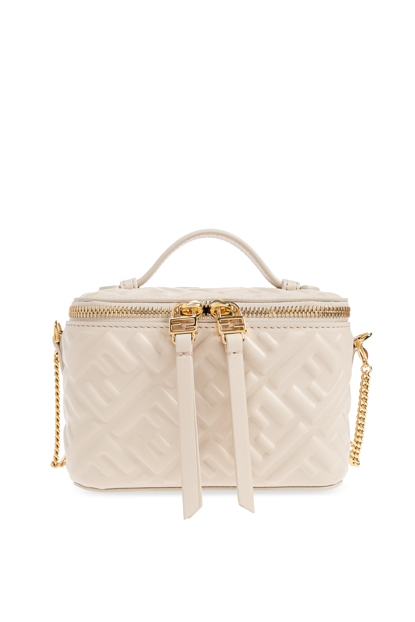 Fendi Torba Na Ramię ‘Fendi Vanity’, Kobiety, Kremowy