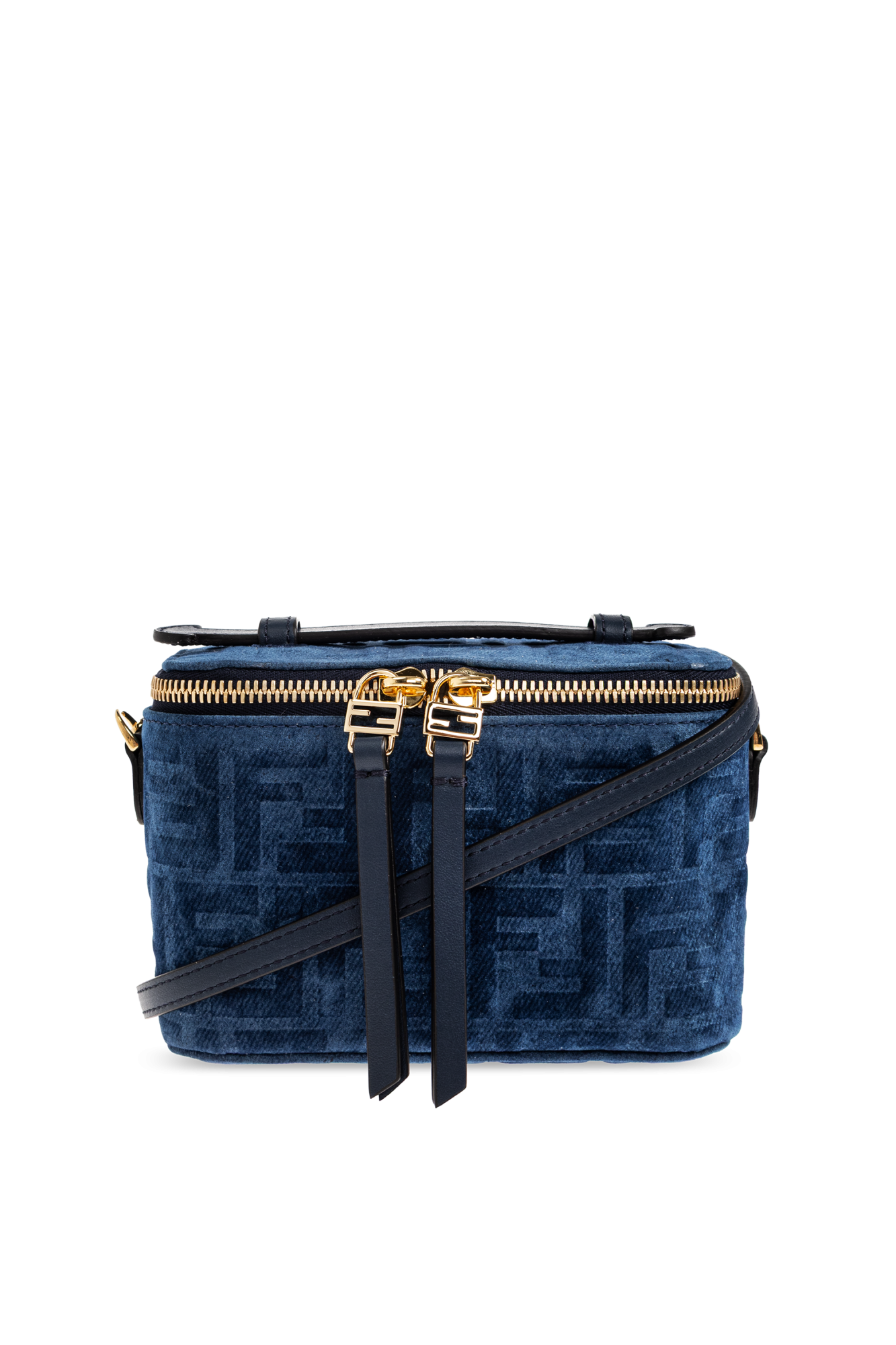 Fendi Torba Do Ręki `Vanity`, Kobiety, Granatowy