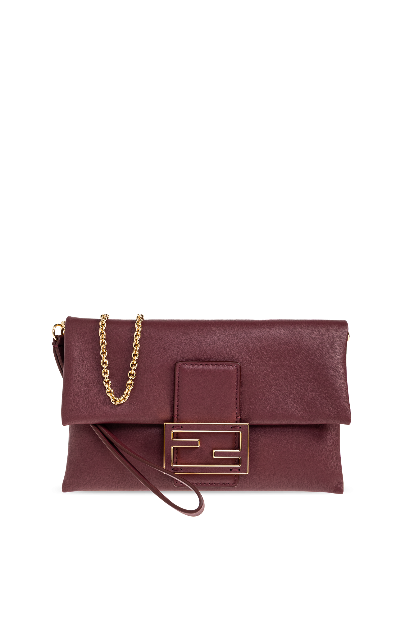Fendi Kopertówka ‘Mamma Baguette’, Kobiety, Bordo