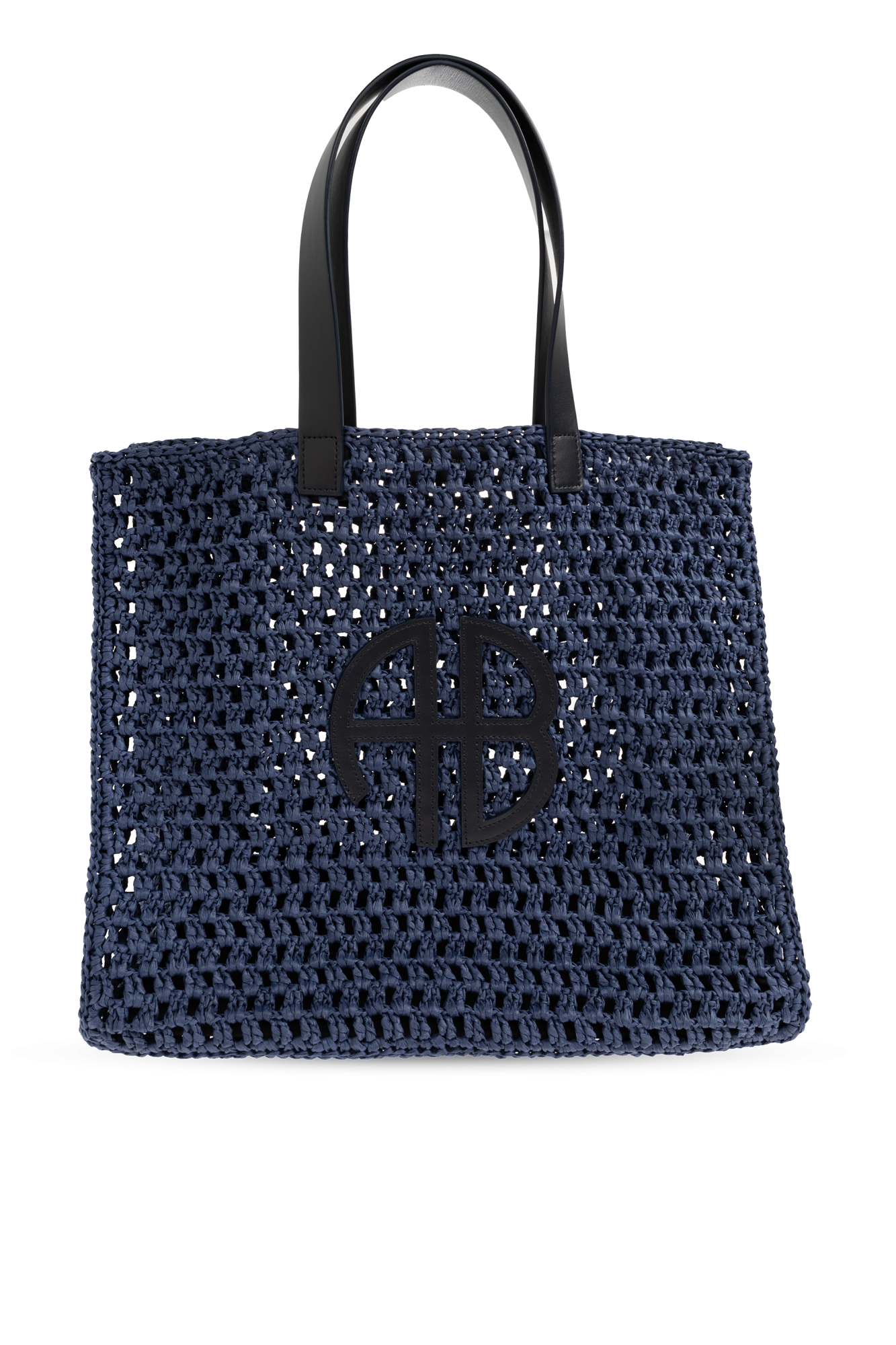 Anine Bing Torba `Large Rio` Typu `shopper`, Kobiety, Granatowy