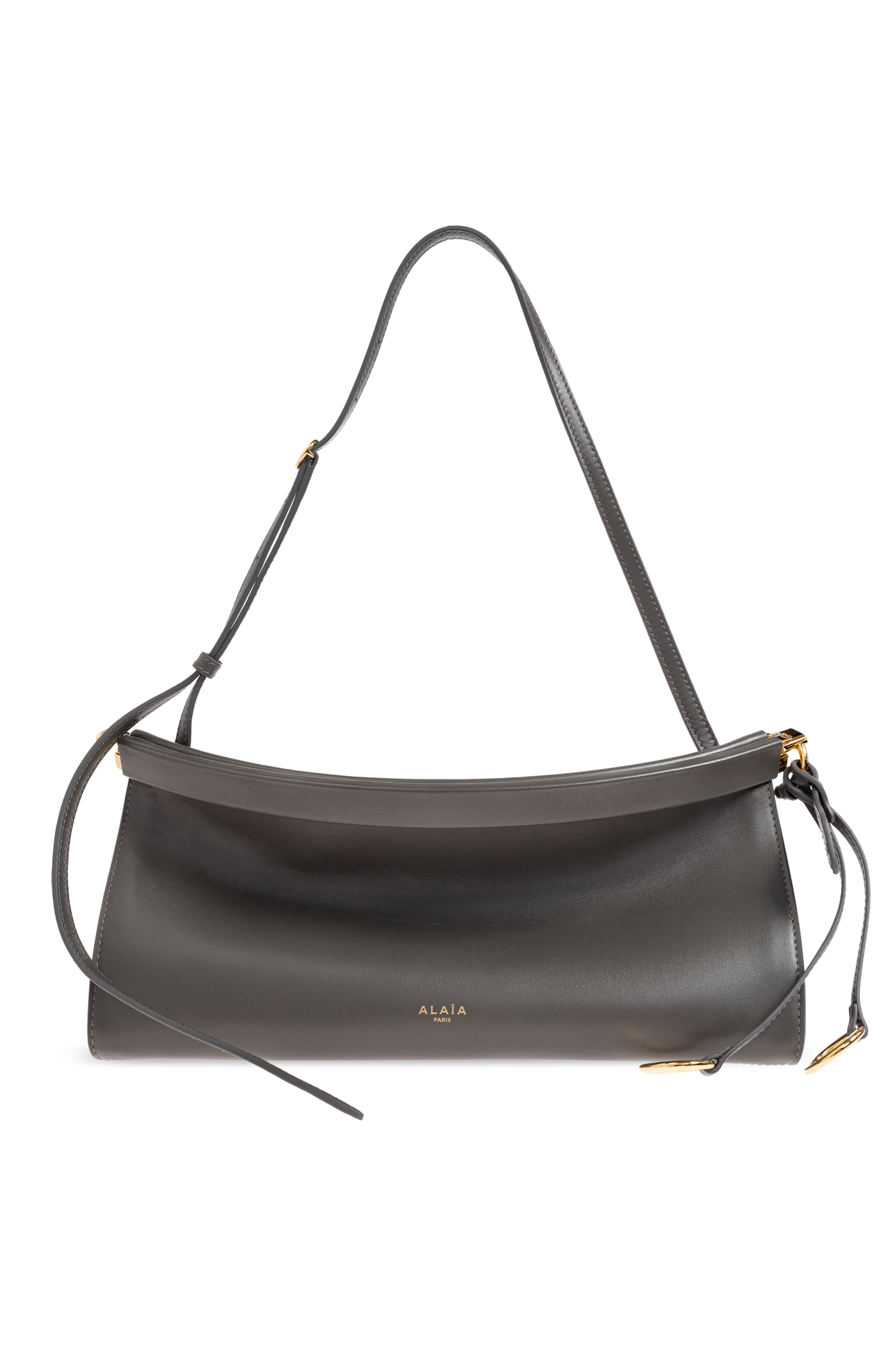 Alaïa Torba Na Ramię `Le Click East West Medium`, Kobiety, Szary