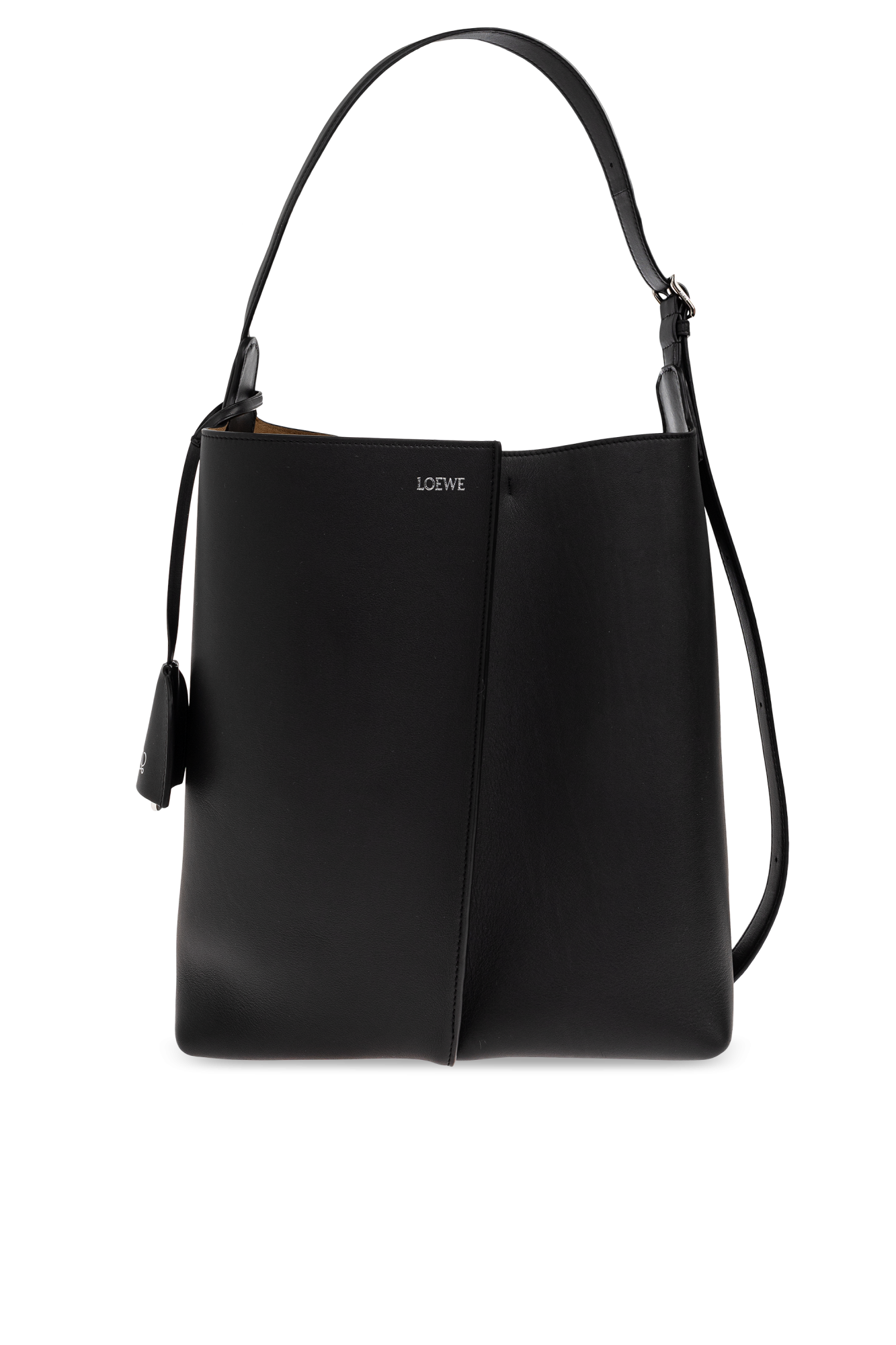 Loewe Torba Do Ręki `Bilbao Large` Typu `worek`, Kobiety, Czarny