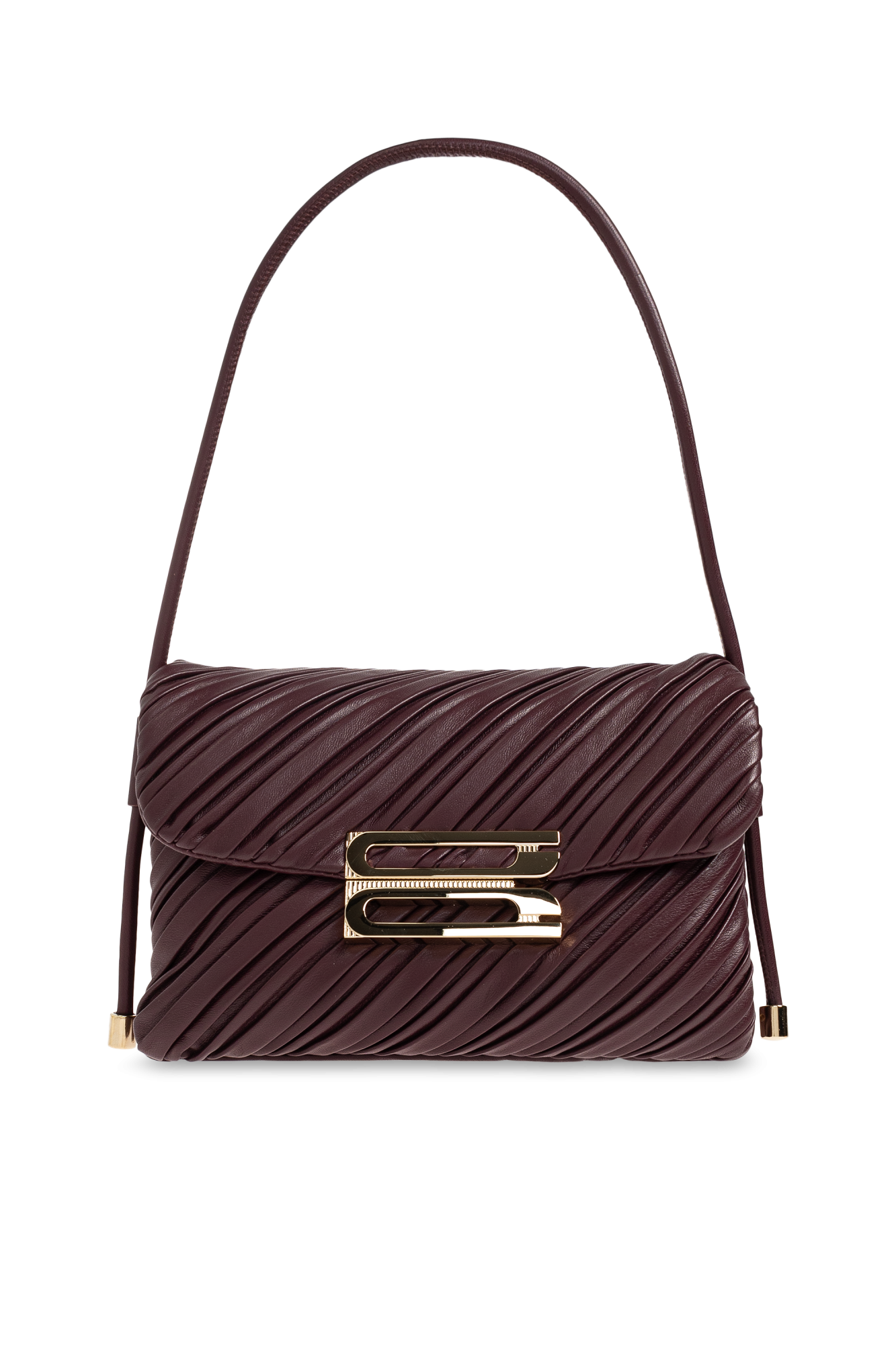 Victoria Beckham Skórzana Torba, Kobiety, Bordo