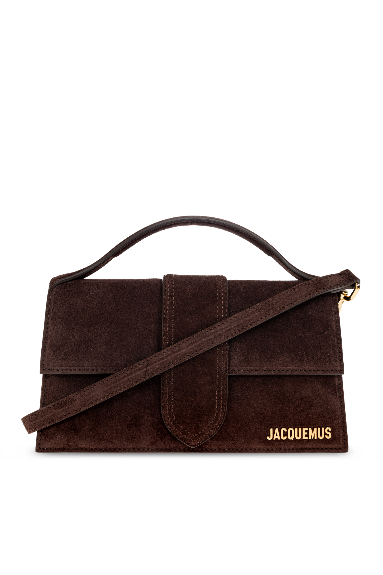 Jacquemus Skórzana Torba ‘Bambino’, Kobiety, Brązowy