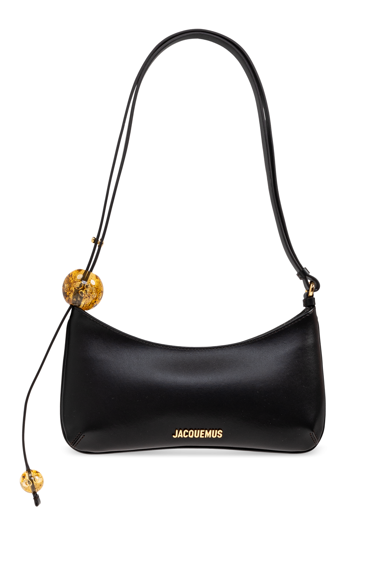 Jacquemus Torba Na Ramię `Bisou Perle`, Kobiety, Czarny