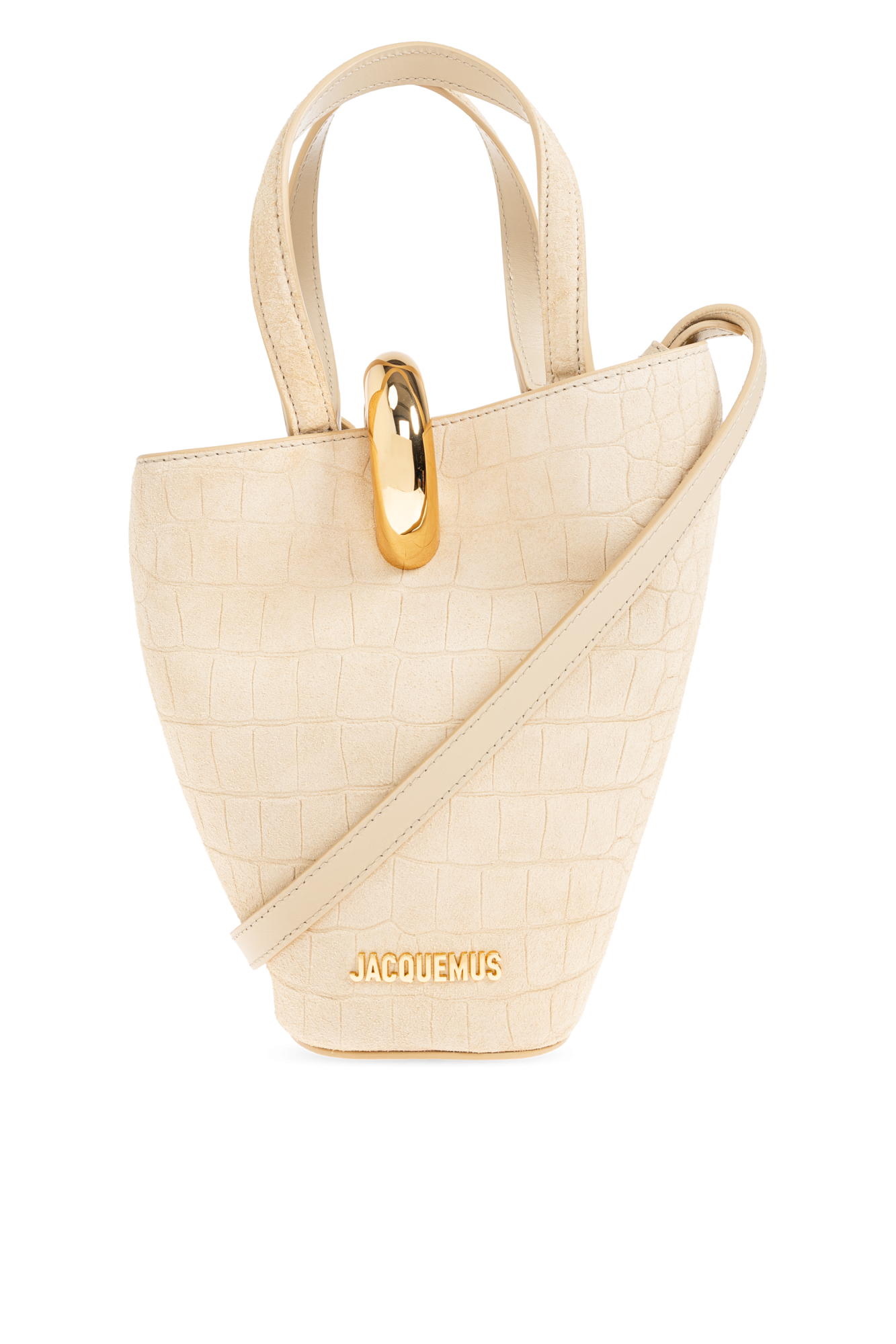 Jacquemus Torba Do Ręki `Petit Bambola`, Kobiety, Kremowy